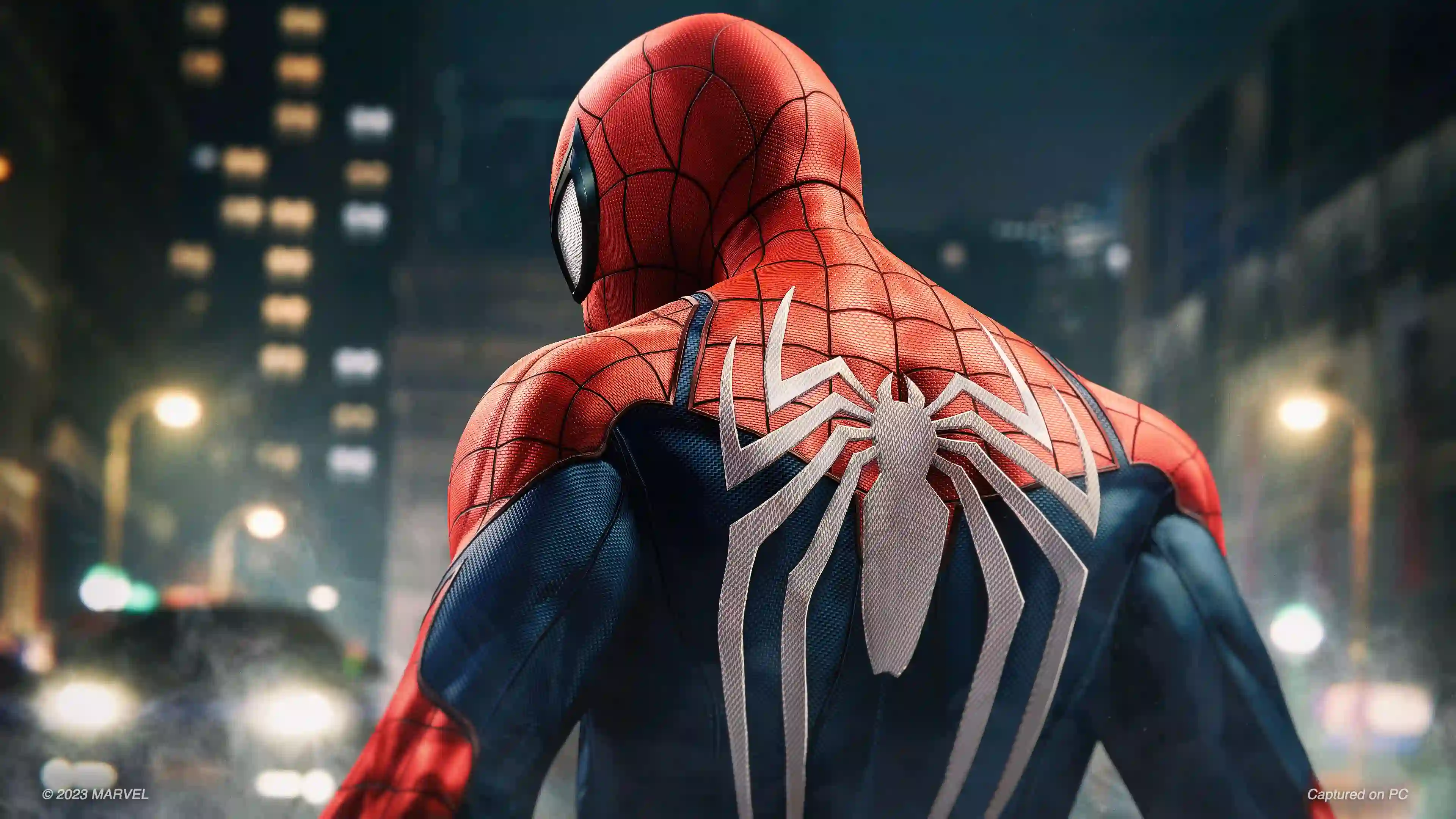 漫威 超级英雄 蜘蛛侠 影视 背影 Spider-Man