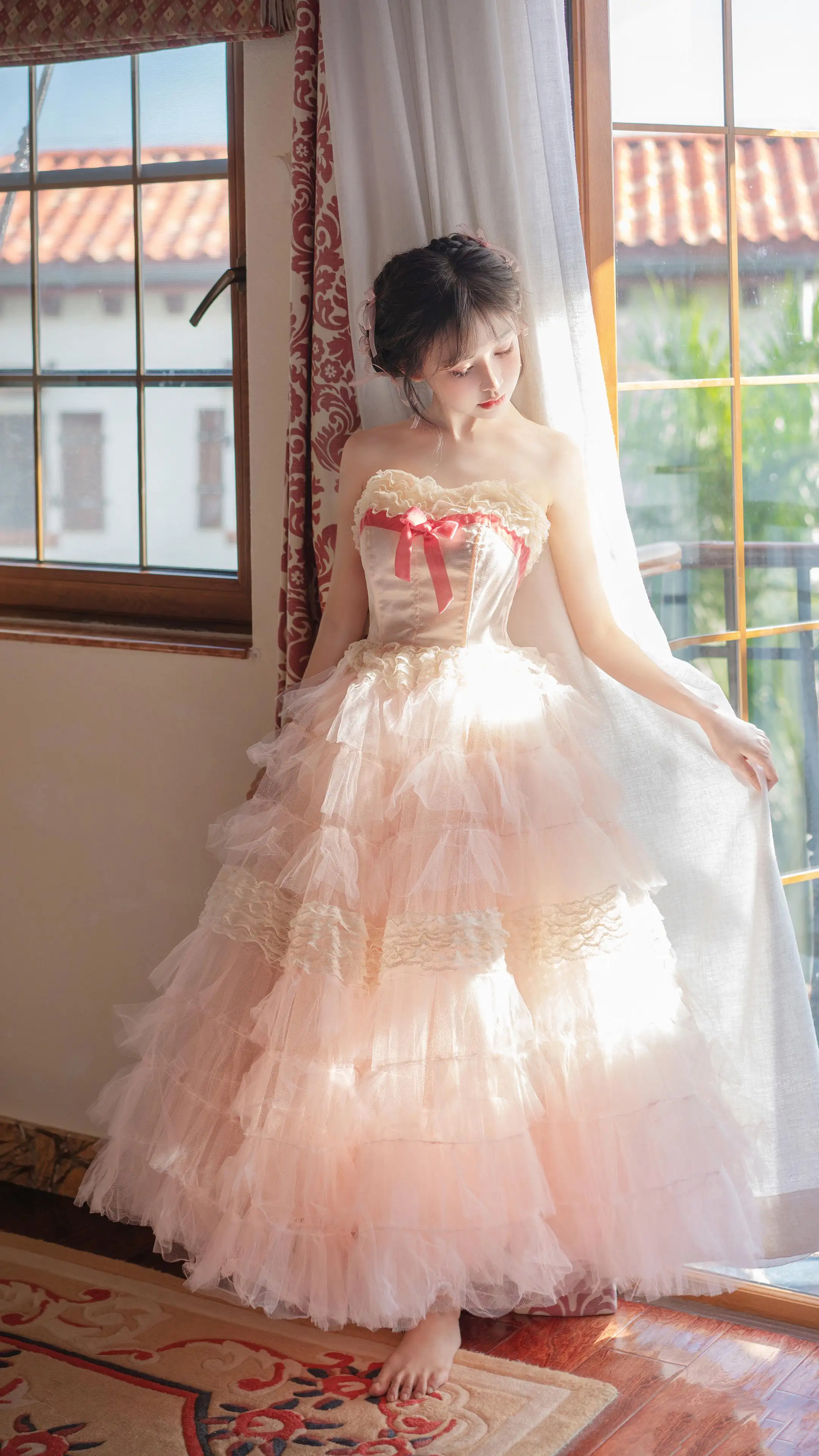 居家 优雅 ɴȹ 可爱美女4k手机壁纸