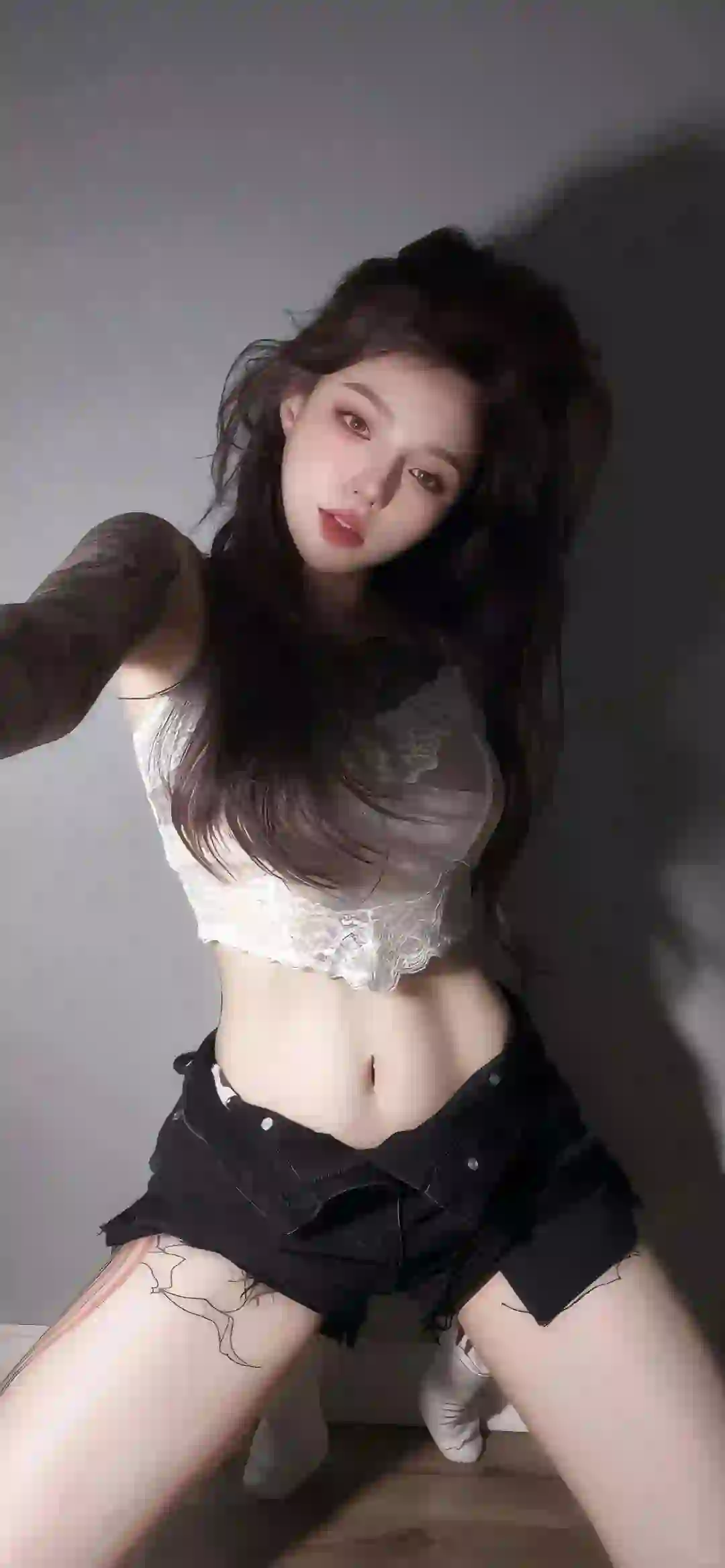 长发美女 性感美女 好身材 腿