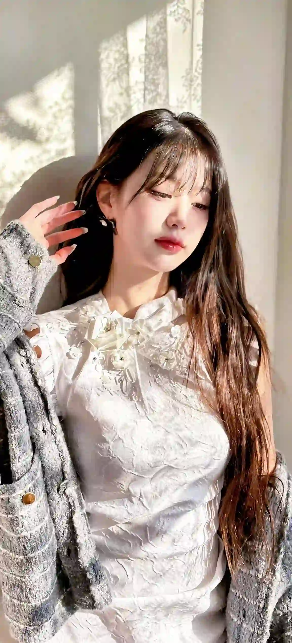 旗袍美女 时尚穿搭 长发