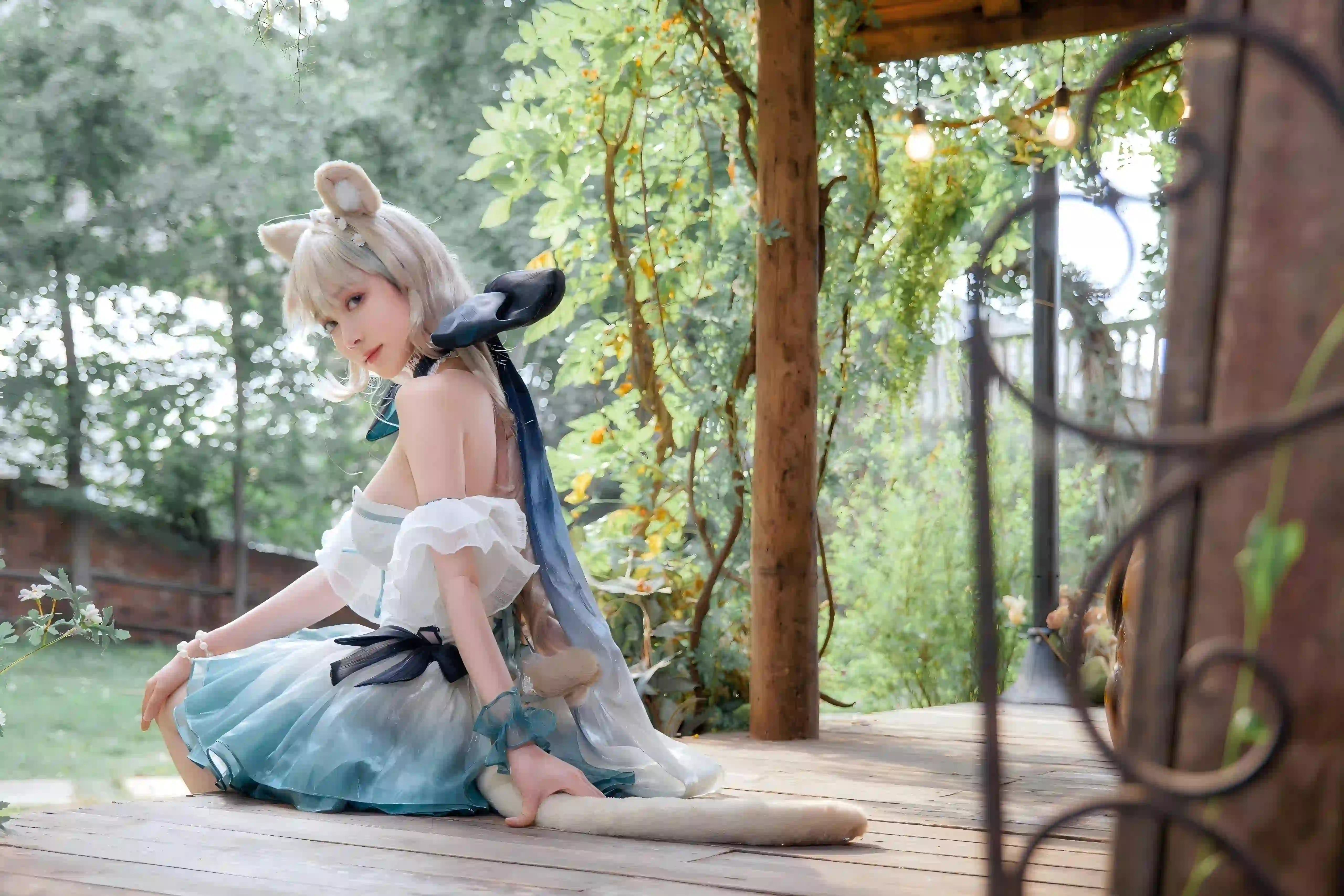 可爱女孩 长腿美女 cos 