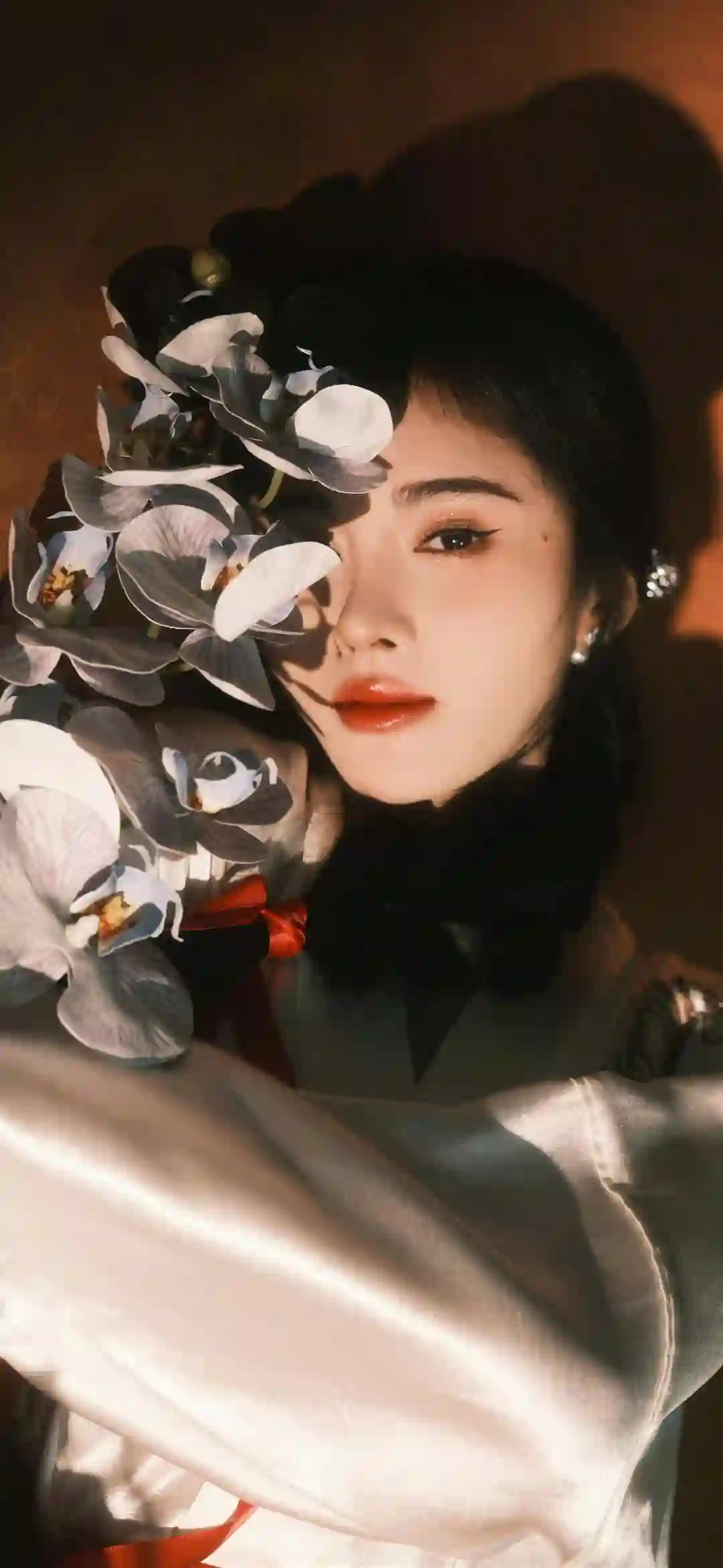 美女明星 鞠婧祎 长发可爱女孩 古风