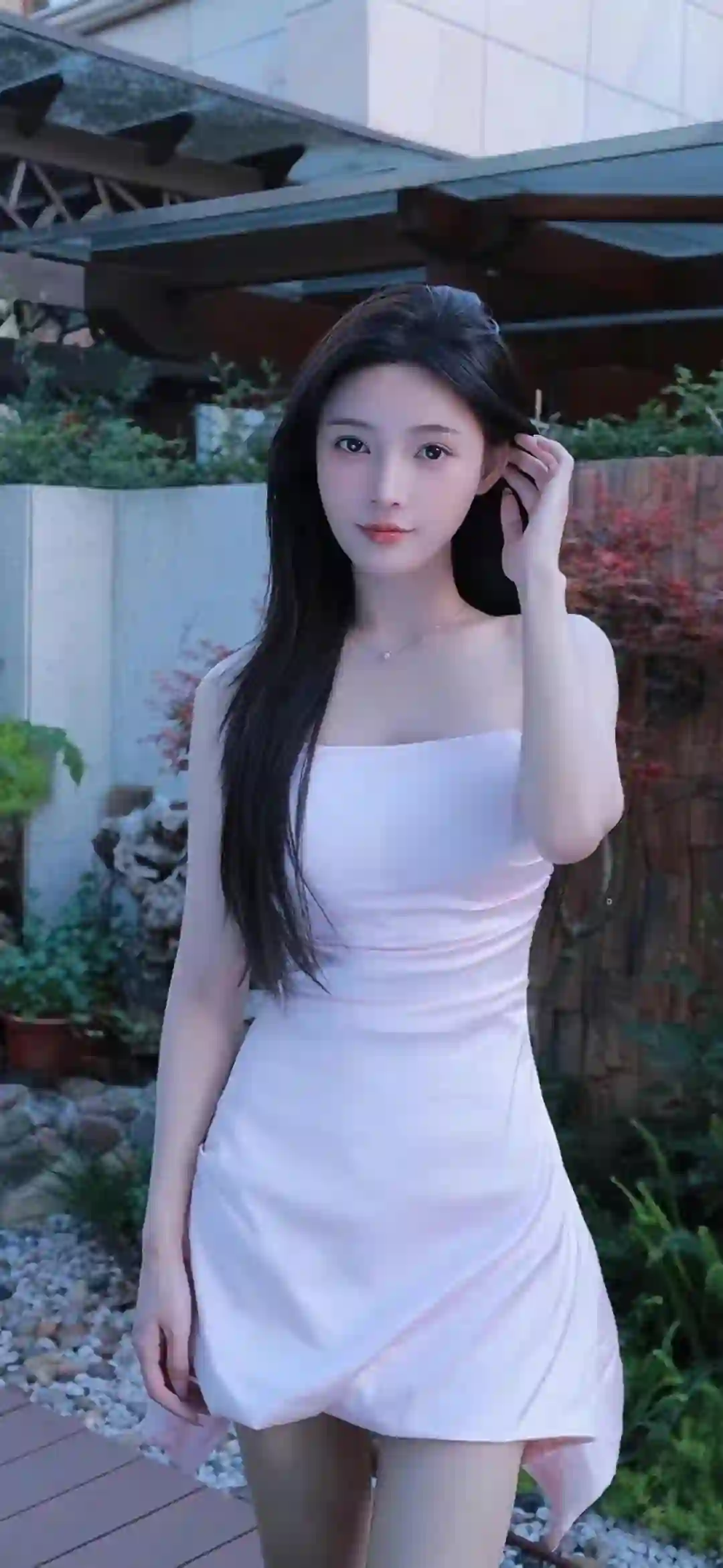 可爱清纯美女 长腿美女 抹胸美女 