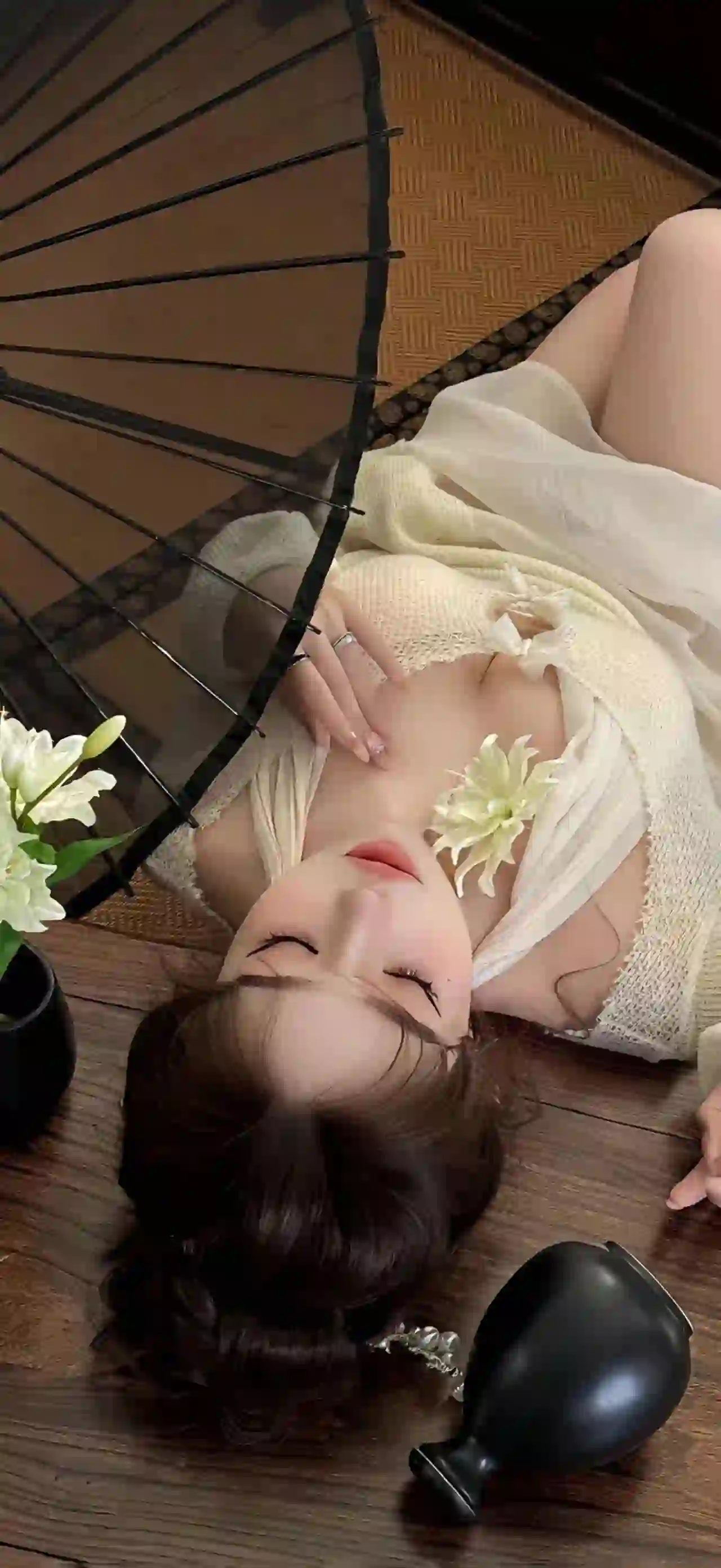 美女 长发美女 优雅 性感 古风