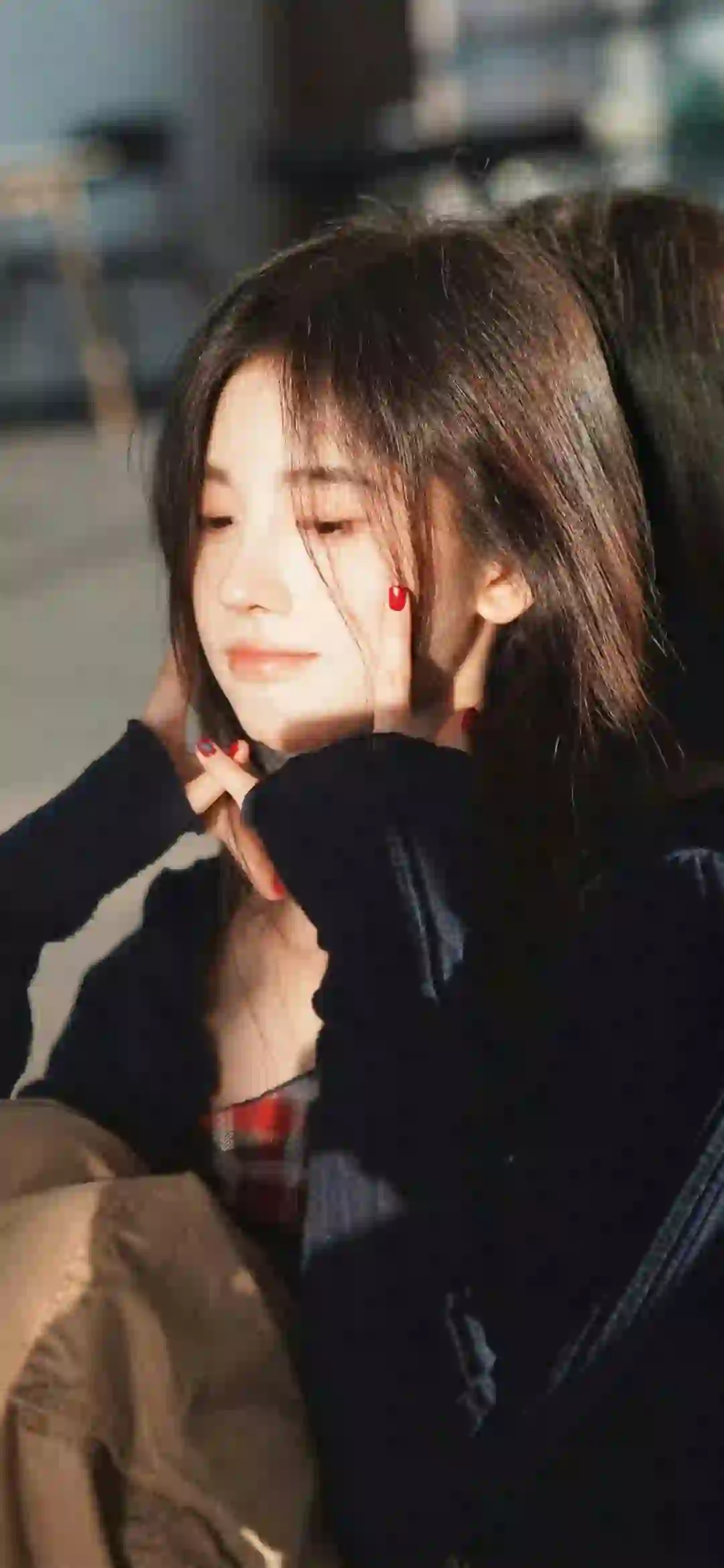 美女明星 鞠婧祎 长发美女 性感美女 可爱 
