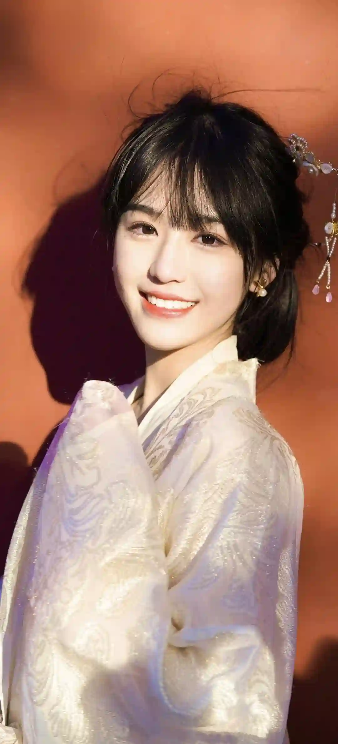 汉服古风美女 户外 古风 