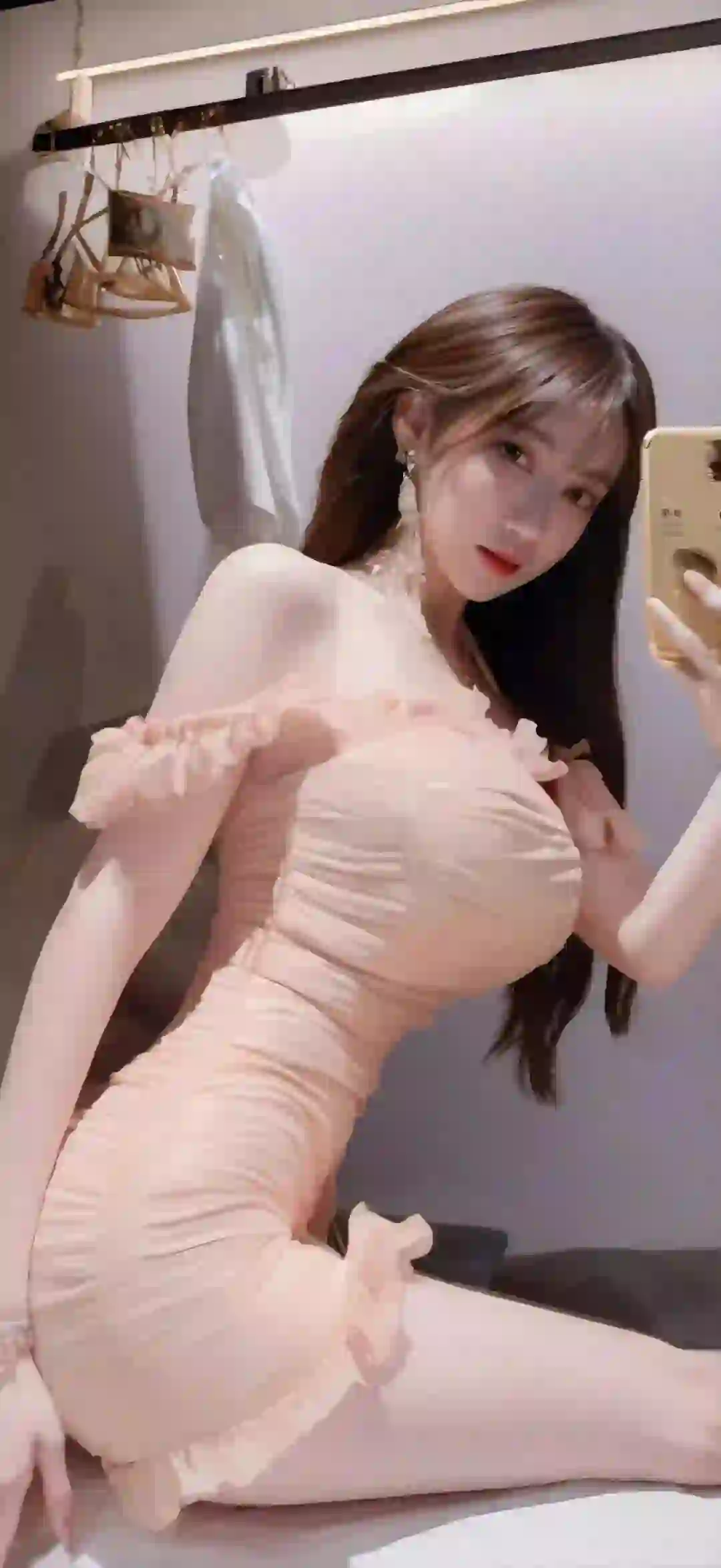 美女 长发美女 性感 性感包臀裙