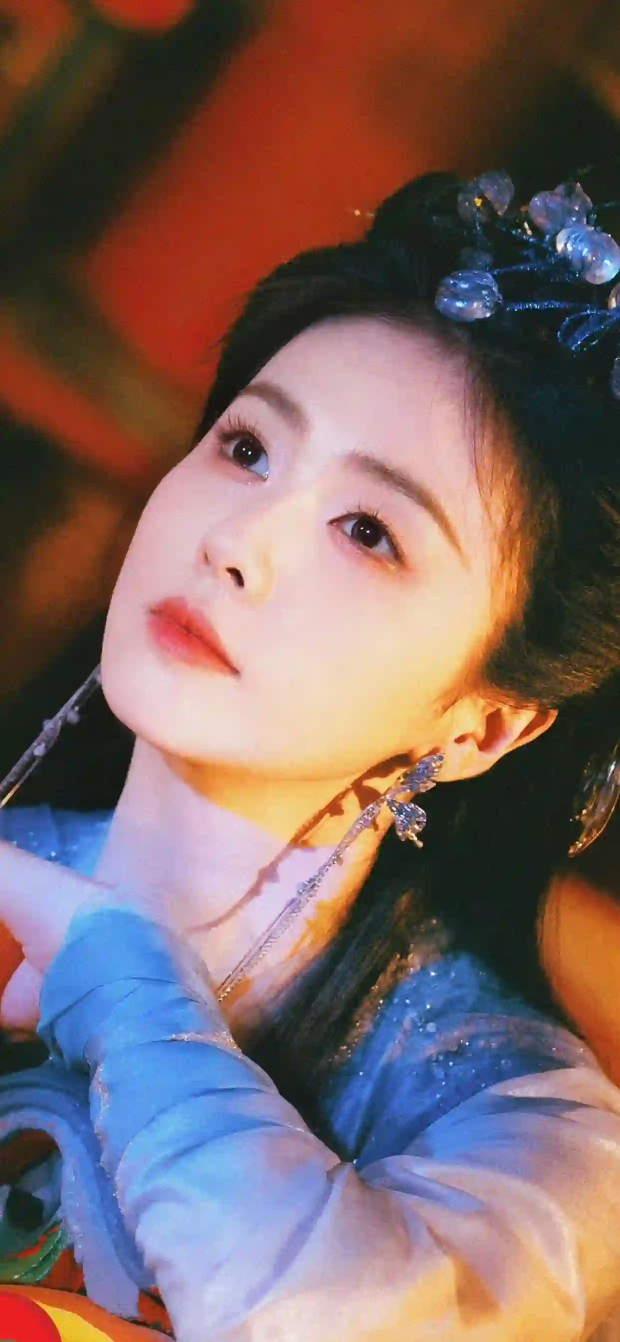 白鹿 美女 古风装扮 彩色