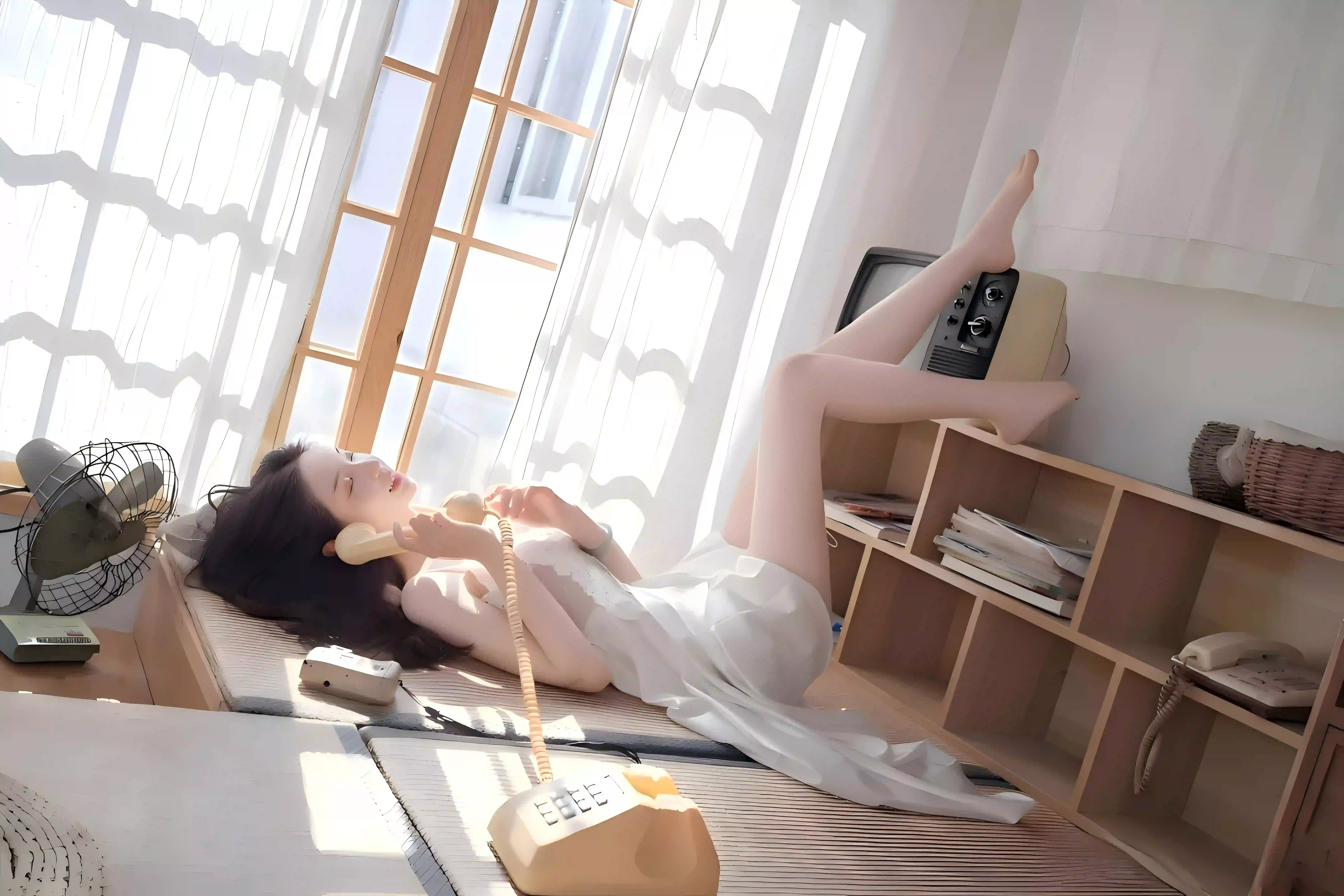 夏日阳光 长腿美女 性感美女 休闲