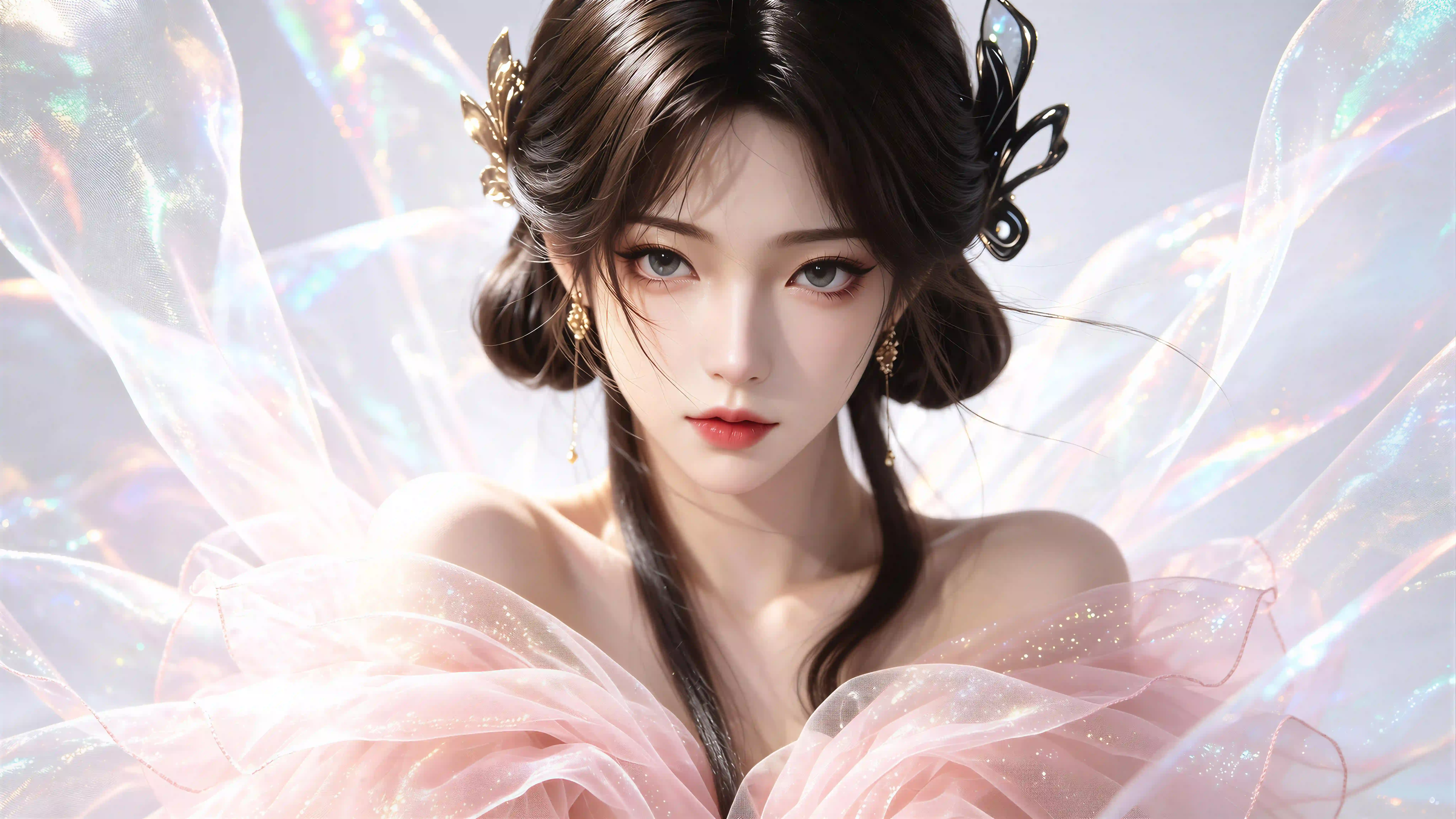 凡人修仙传 长发美女 性感 古风 仙侠 梅凝  彩色