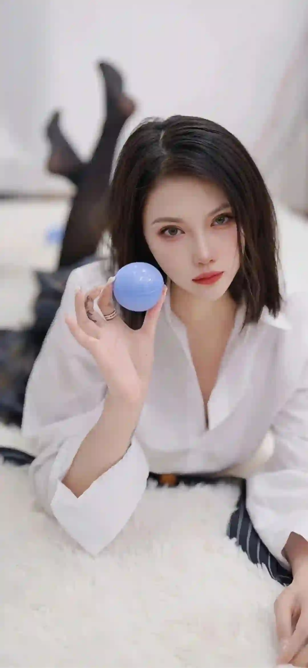短发魅力女孩 丝袜 黑丝