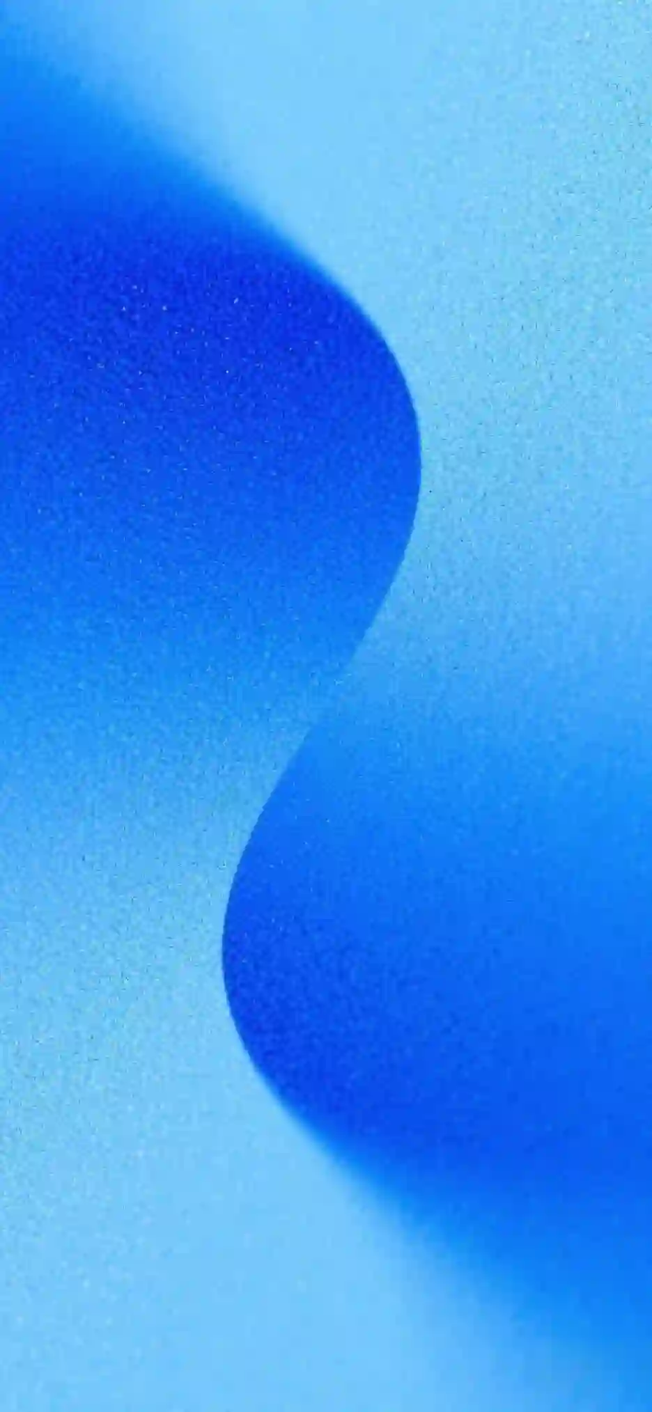 蓝色 抽象艺术 流体画 颗粒质感 极简壁纸