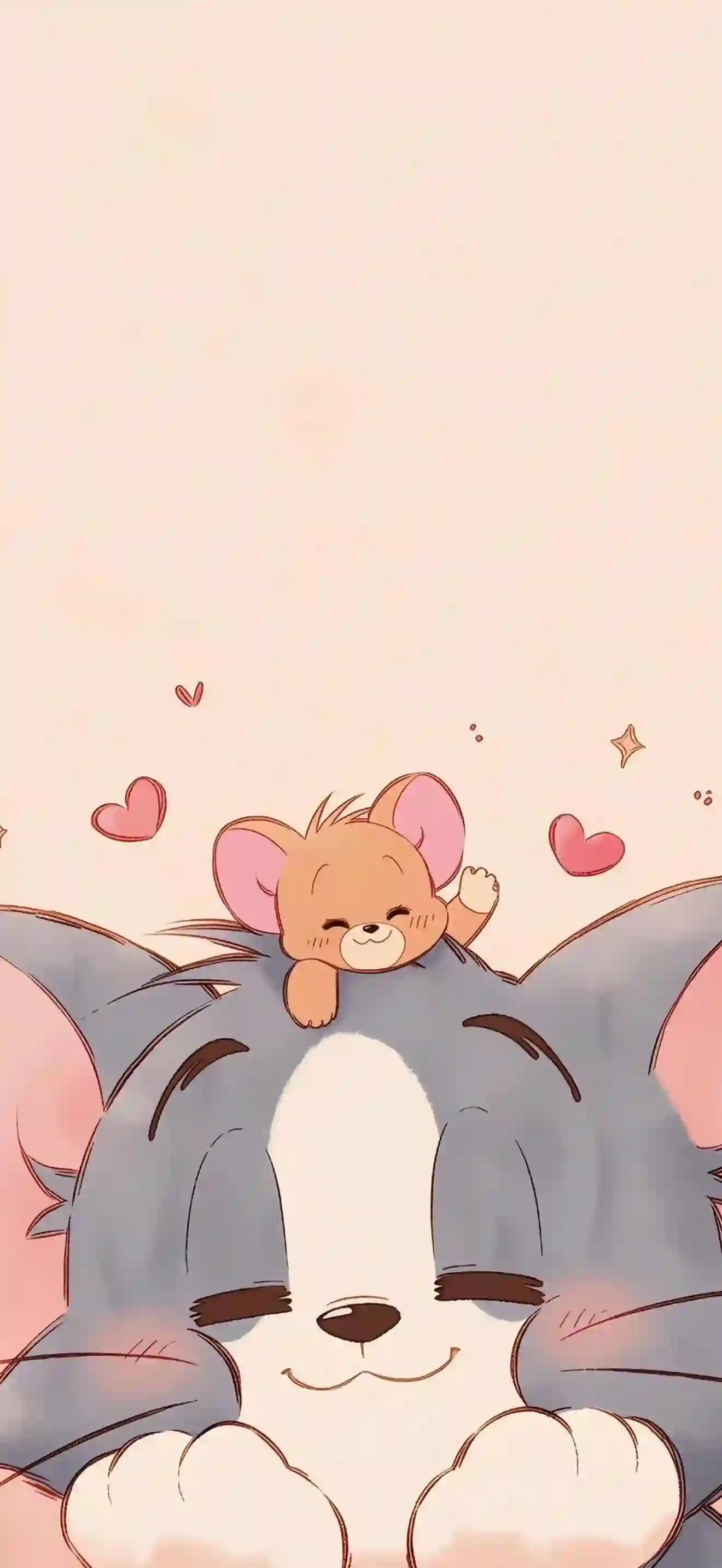 汤姆和杰瑞 卡通壁纸 可爱 猫和老鼠 温馨 治愈