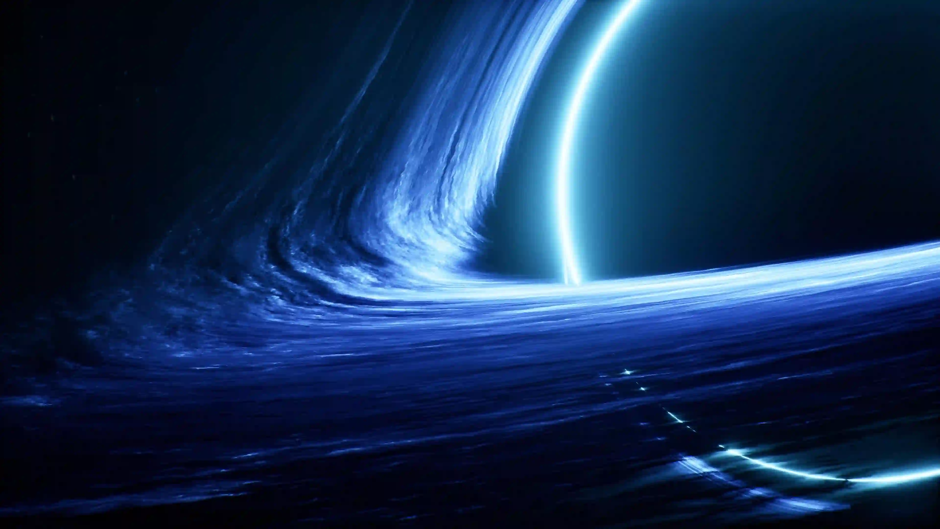 吸积盘 太空 神秘黑洞 宇宙 神秘 放空
