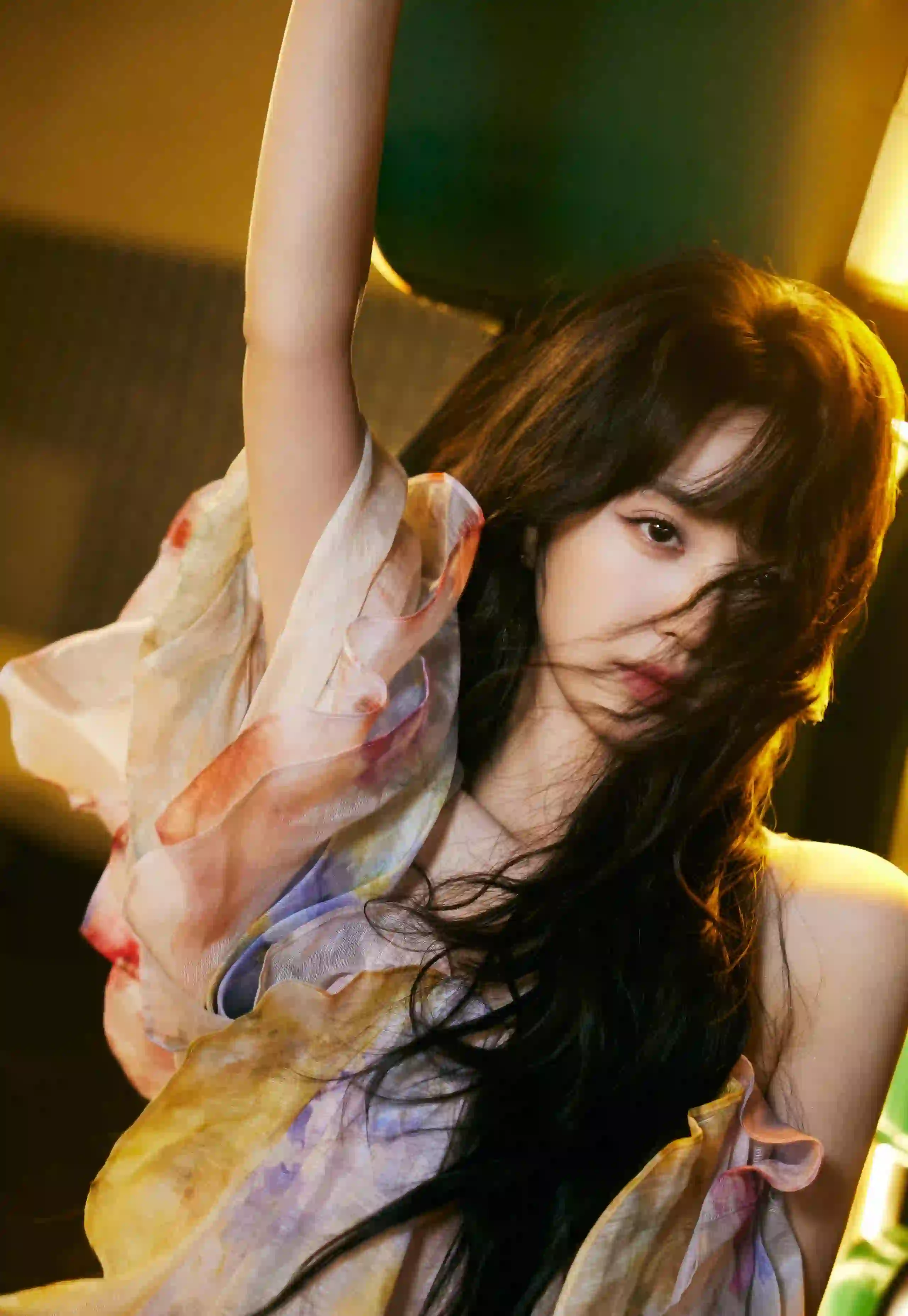 田曦薇 长发美女 街拍 时尚美女