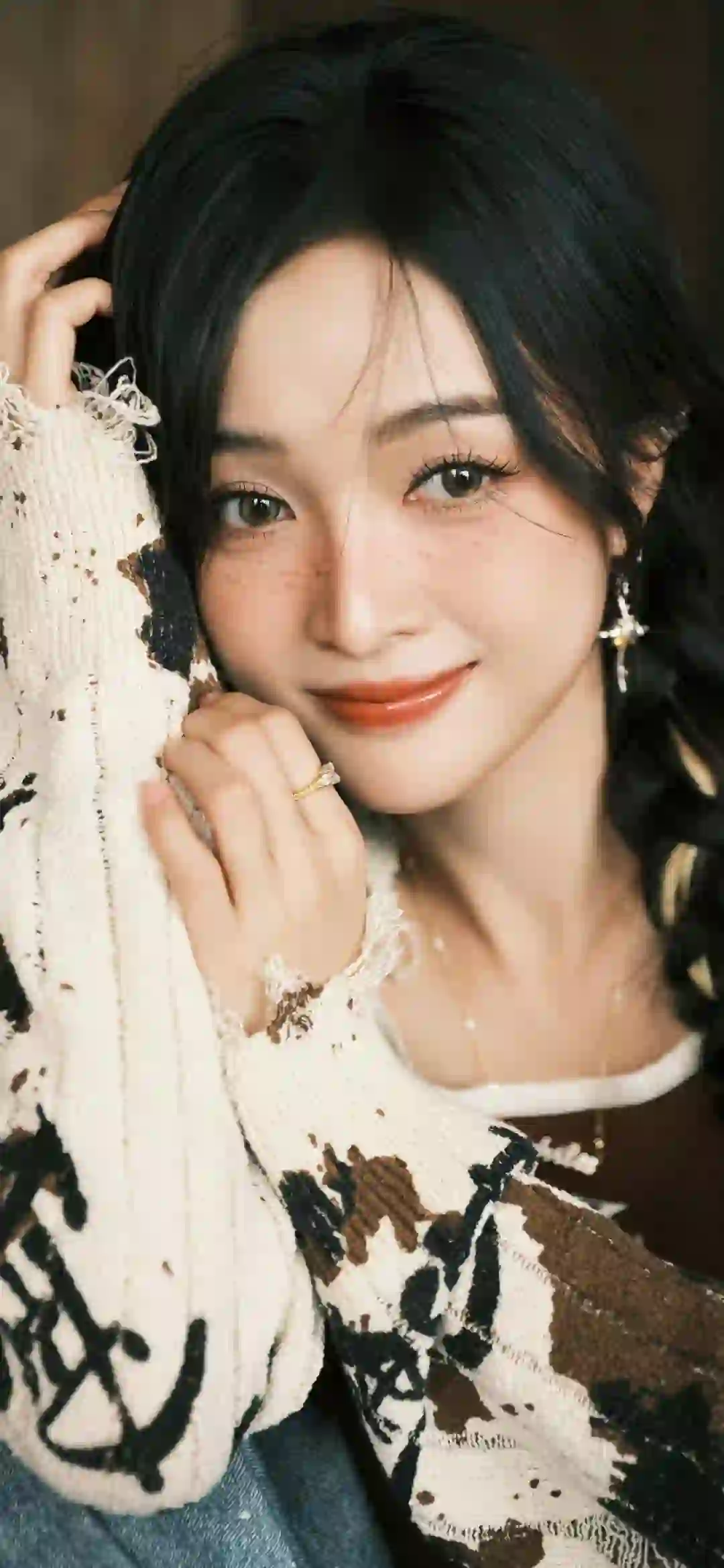 长发美女 吴宣仪 时尚美女 性感美女 甜美女孩