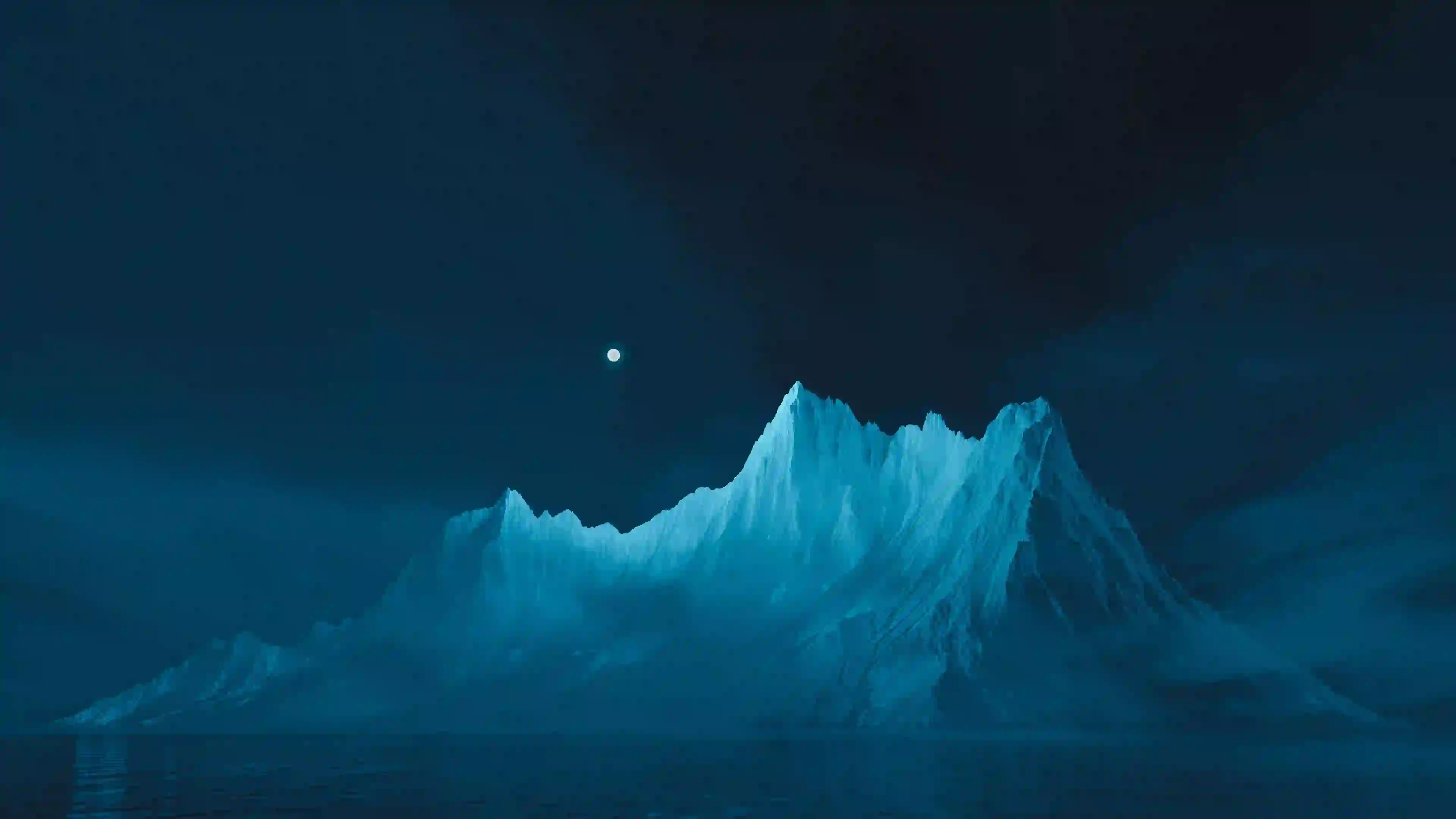 冰山 星星 寒冷