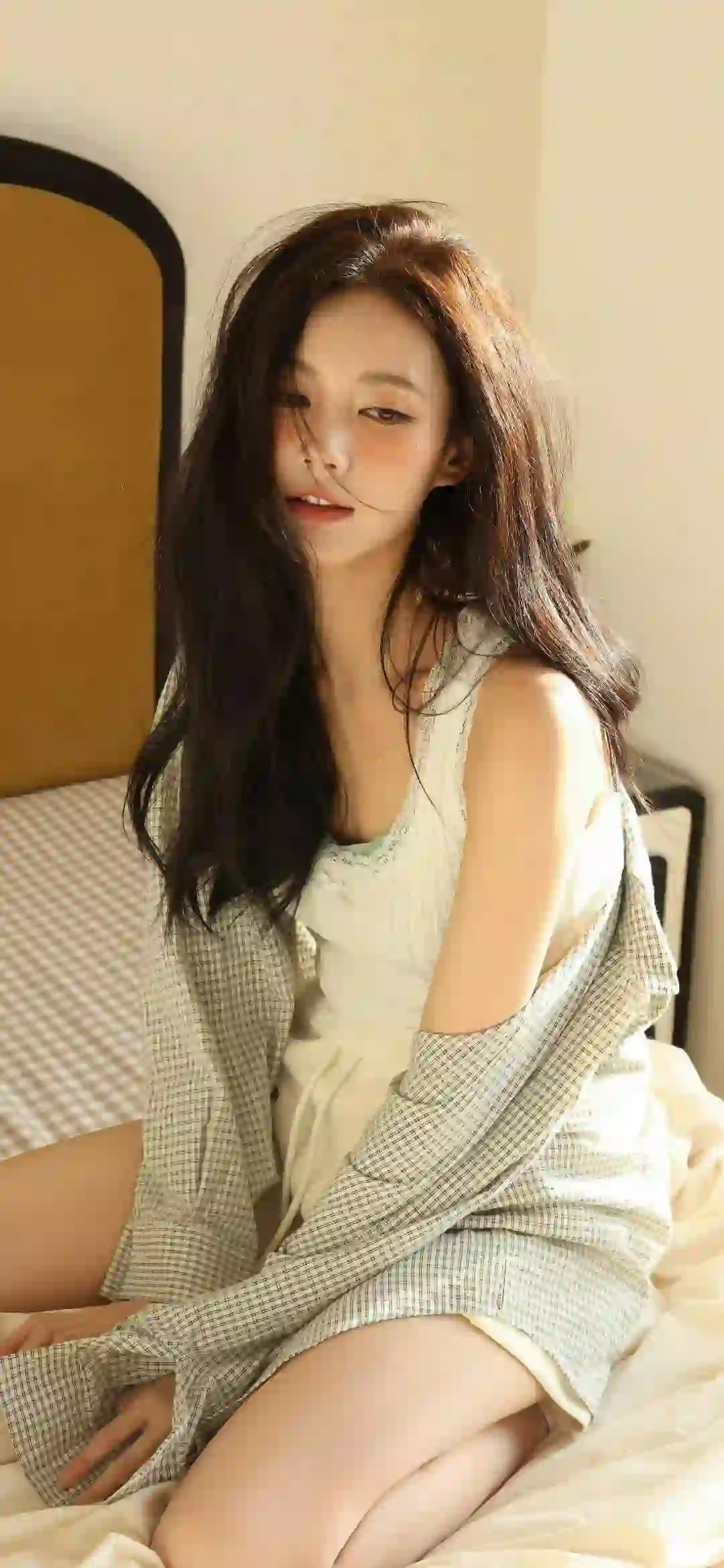 长发美女 李一桐 明星 居家写真 甜美女孩