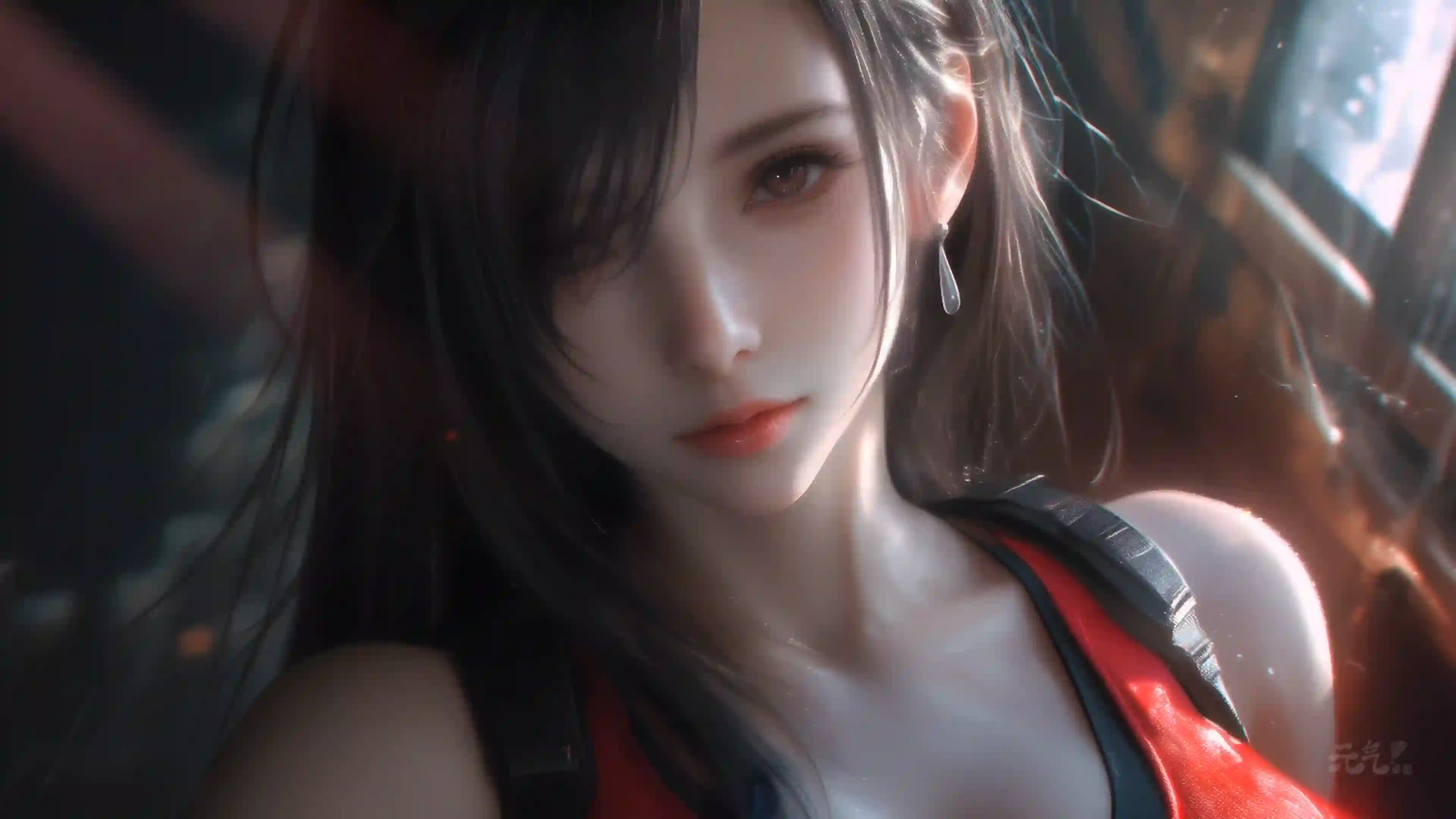 Ai 长发女孩 可爱 性感  蒂法 