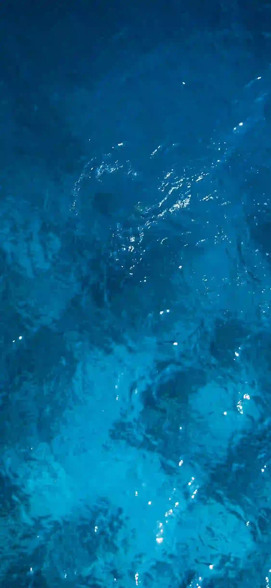 蓝色海水 海 极简 风景