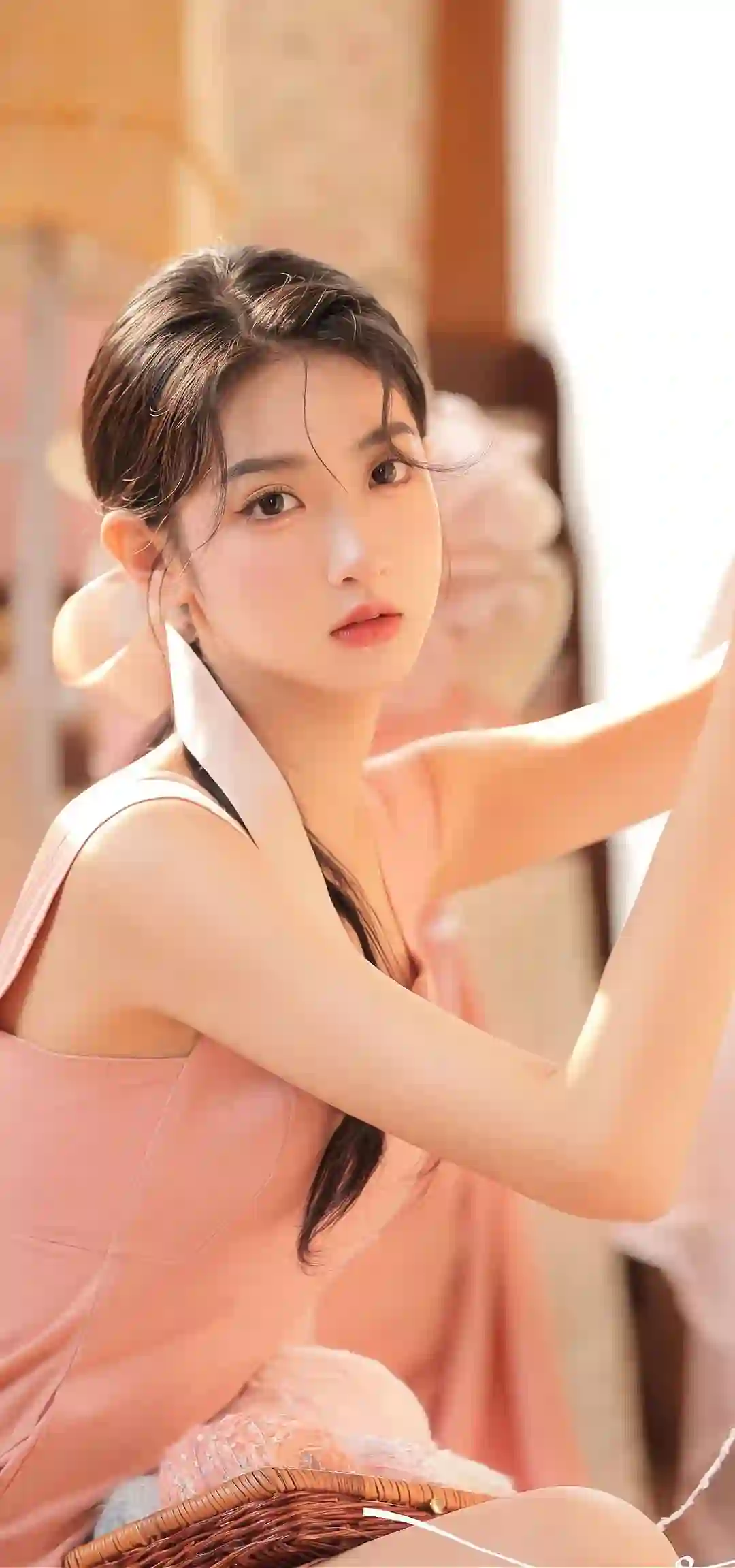 清纯女孩 粉色调 可爱