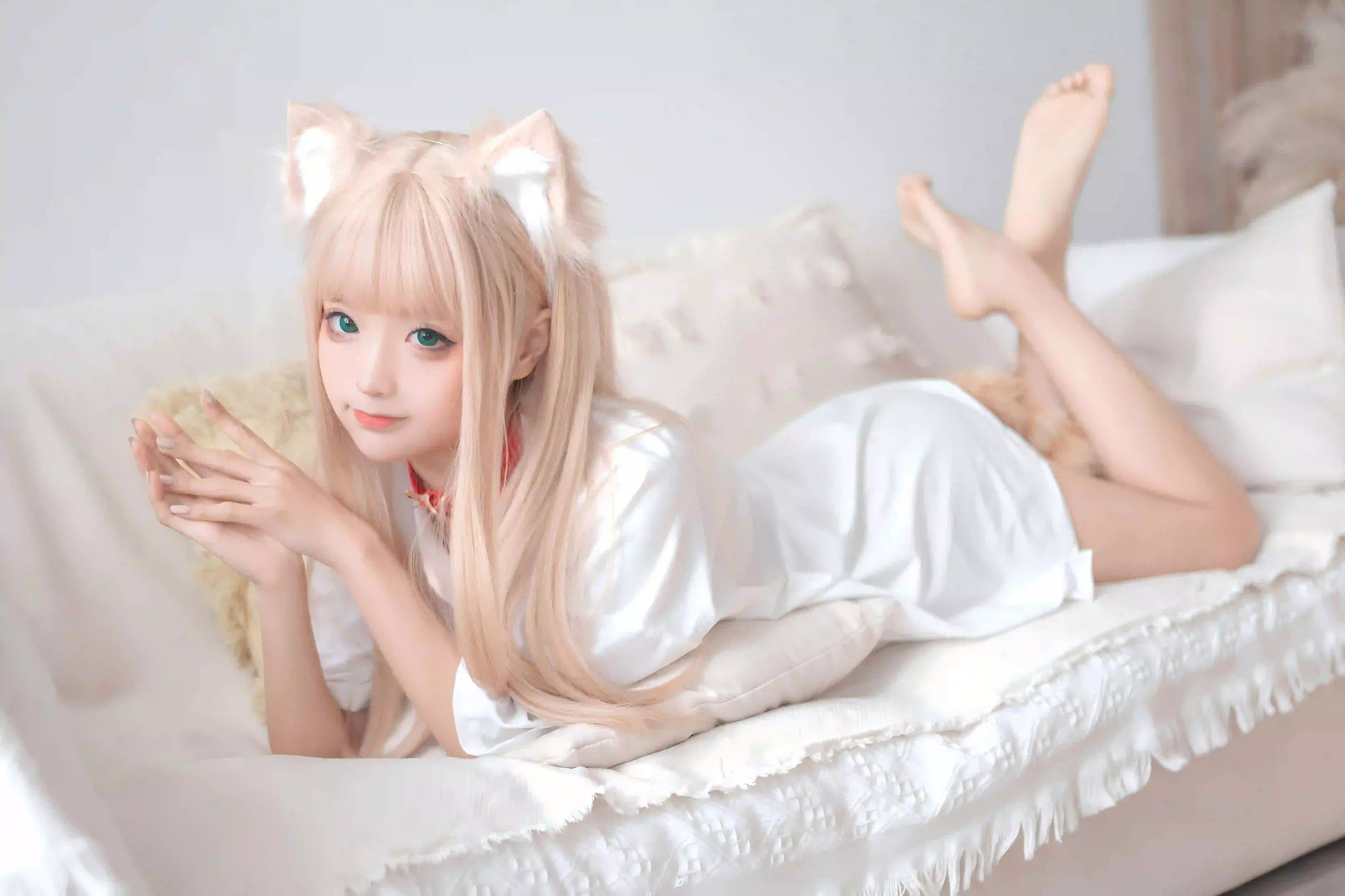 猫耳女孩 居家写真 可爱 coser 可爱姿势