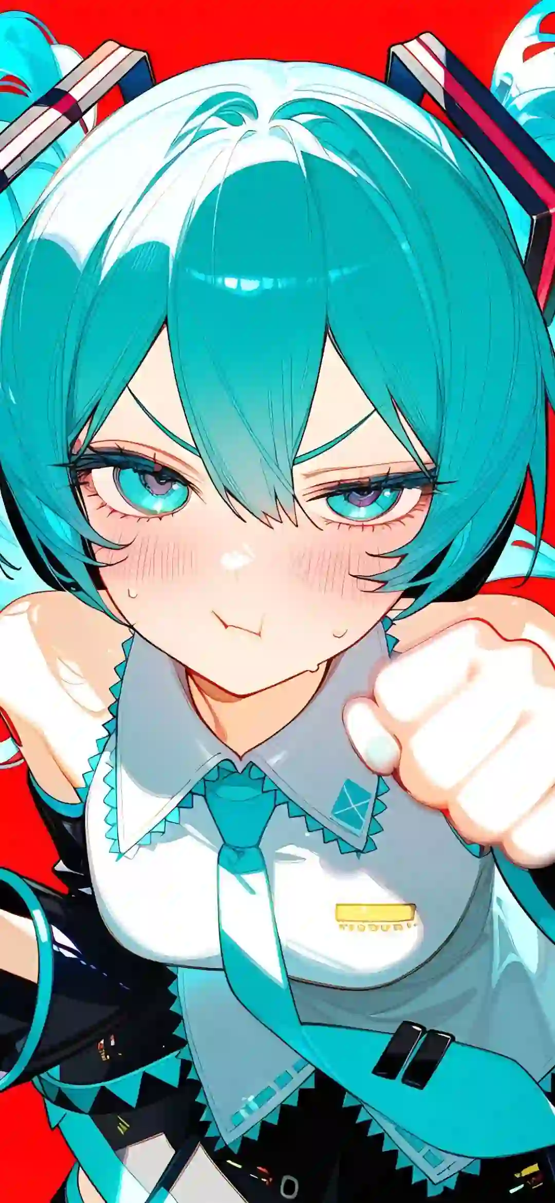 初音未来 可爱女孩 蓝色头发