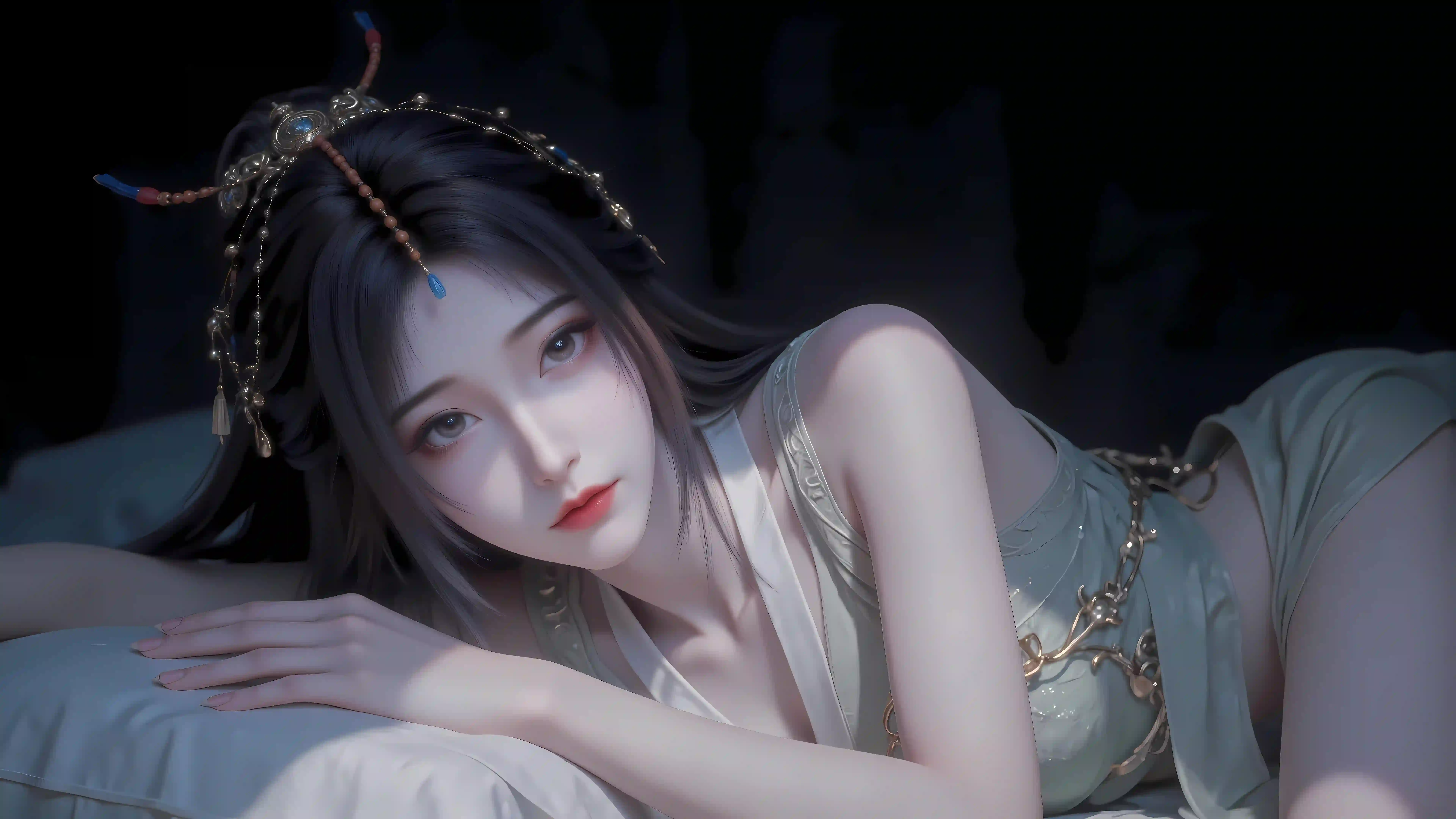 凡人修仙传 柳玉 长发性感美女 古风 AI