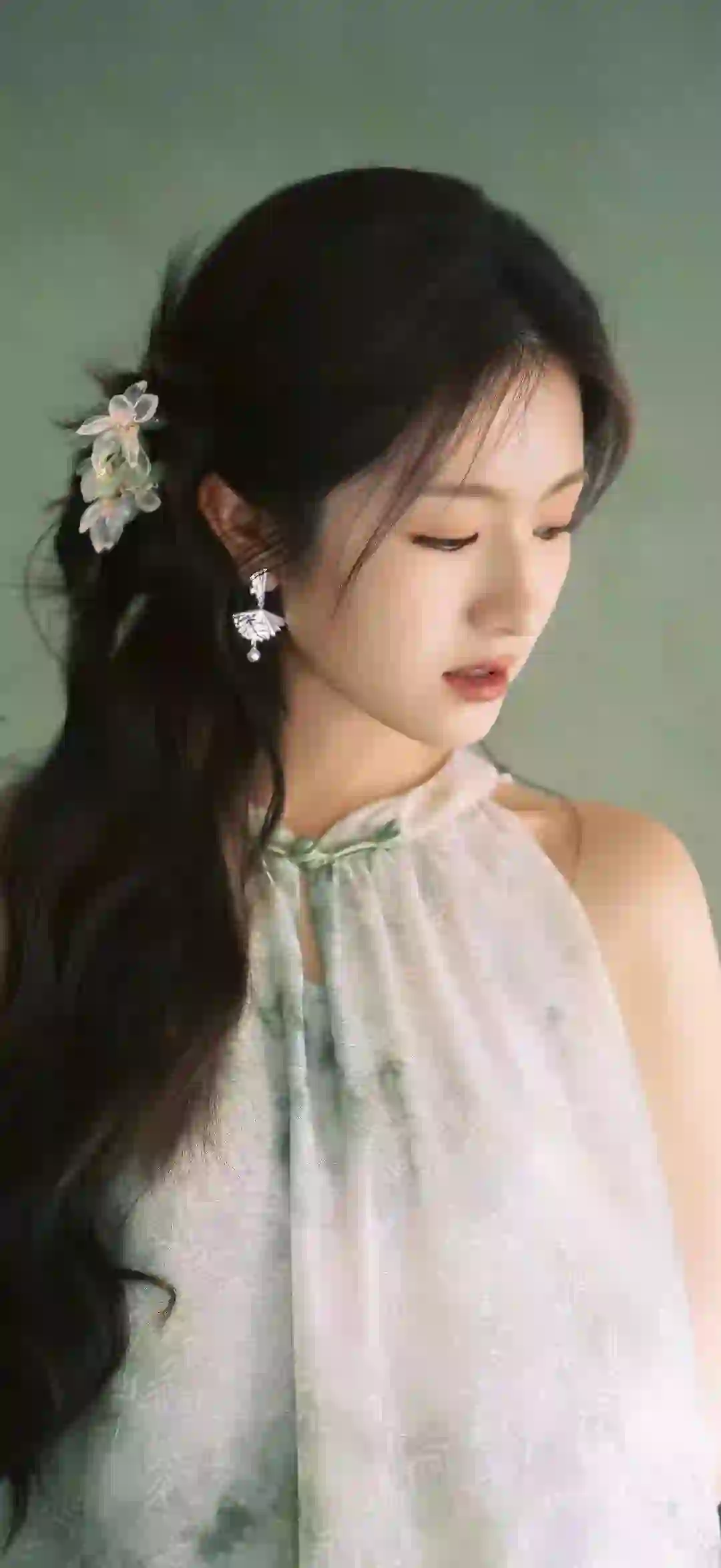 长发美女 清纯 小情调