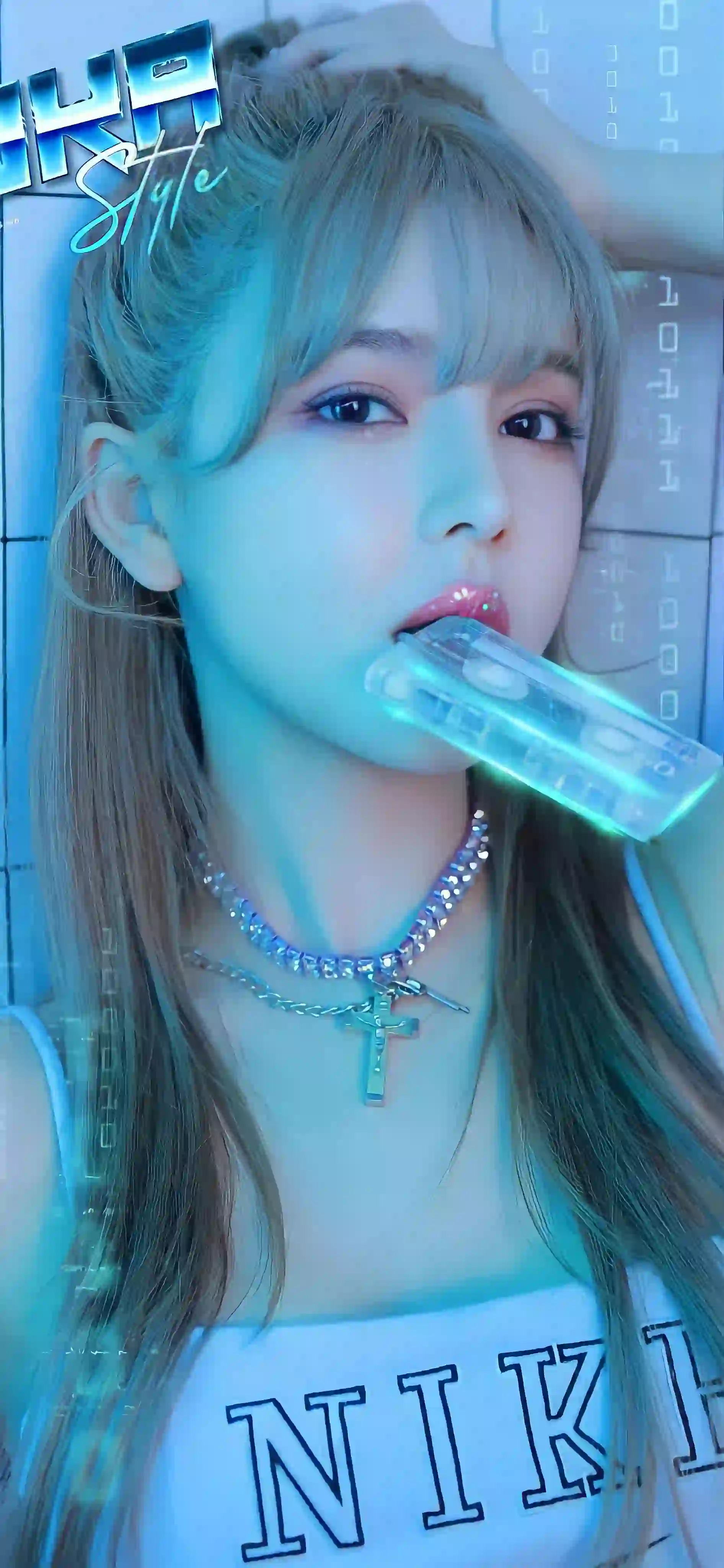 氛围感 长发女孩 时尚 个性穿搭