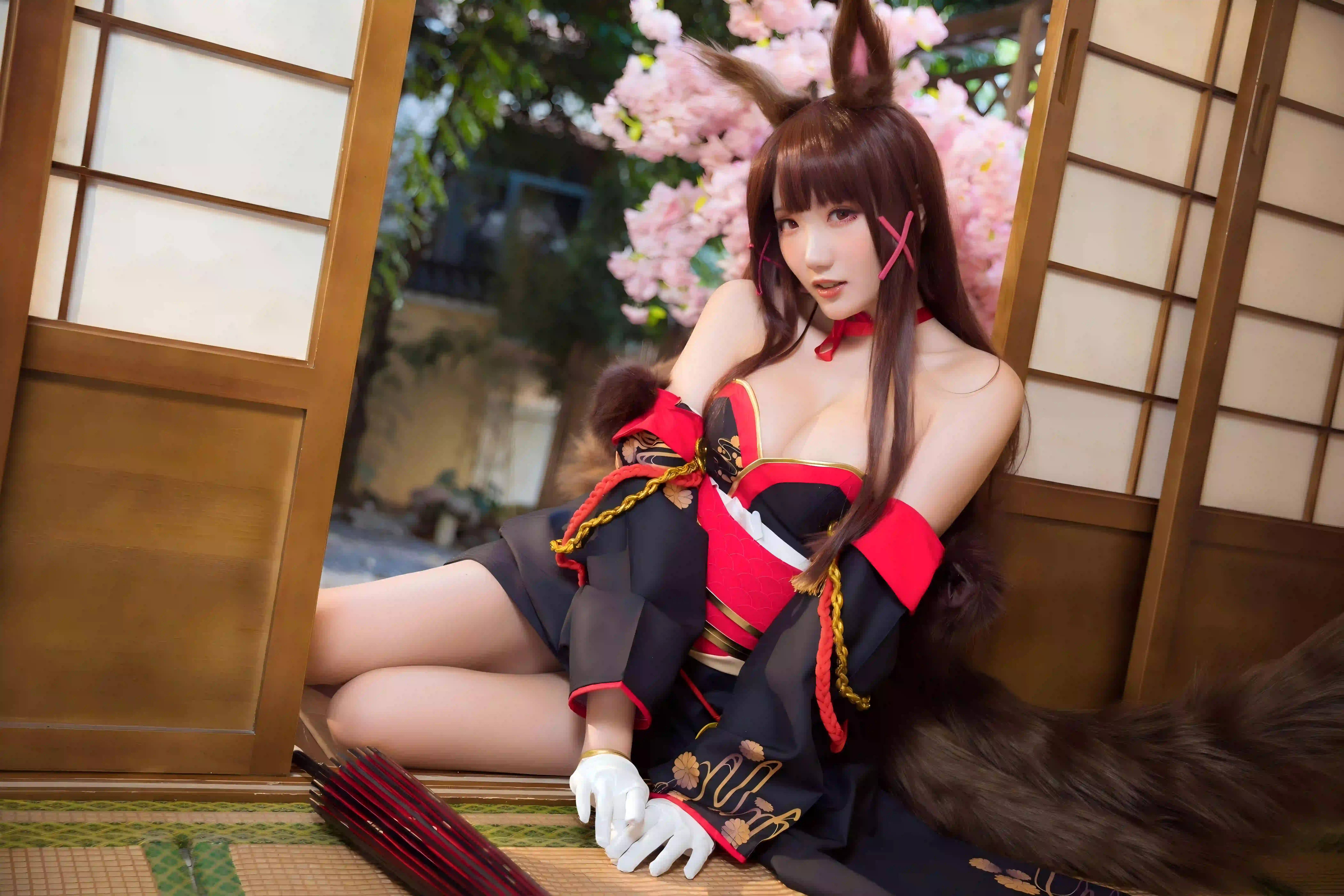 日式风格 和风 抹胸 性感美女 长腿美女