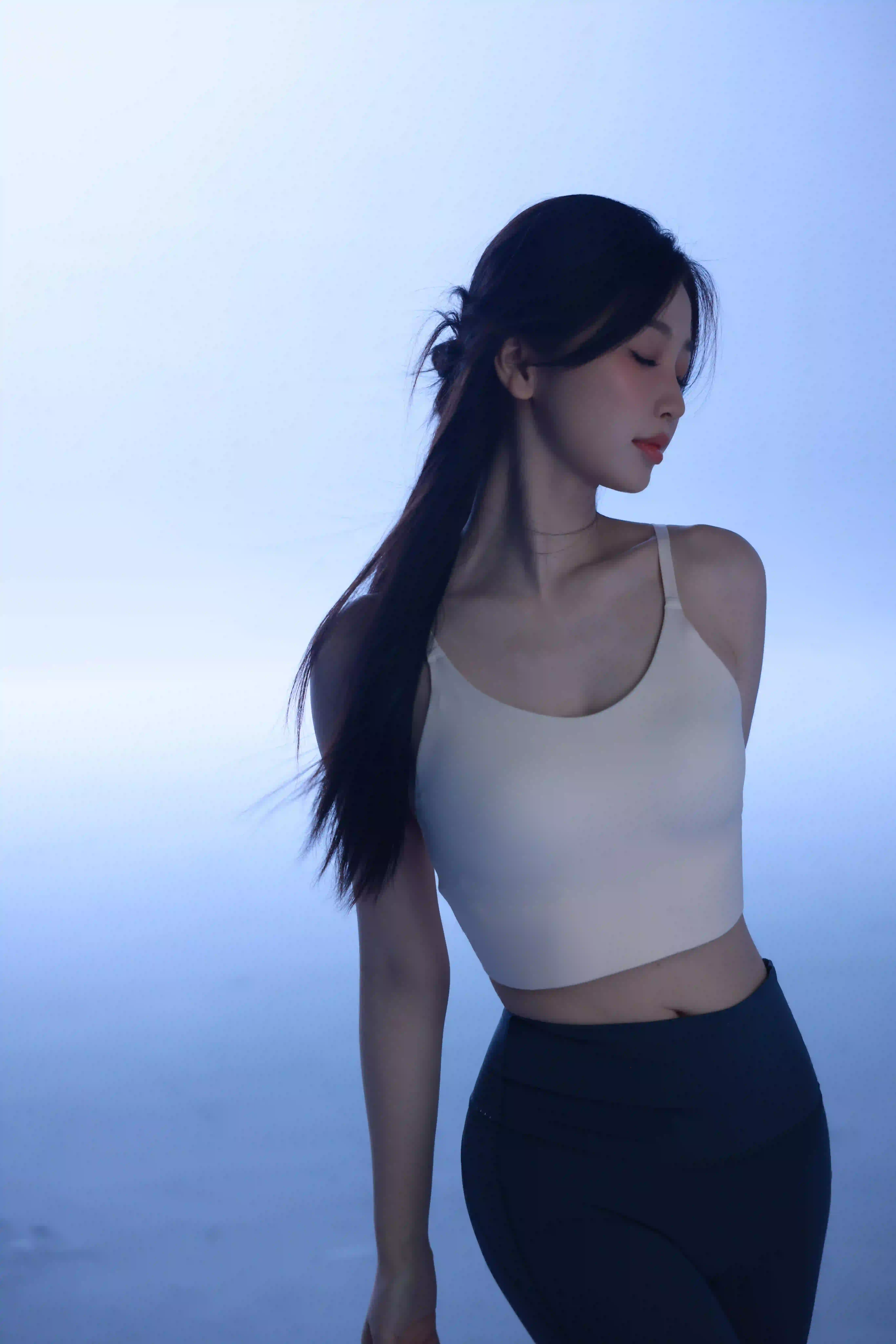 瑜伽裤 虞书欣 性感美女 写真