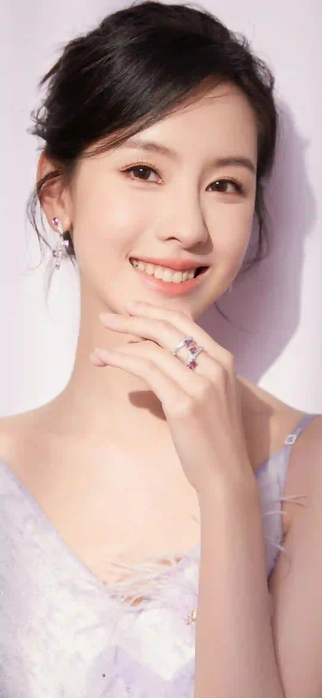 微笑 美女明星 陈都灵