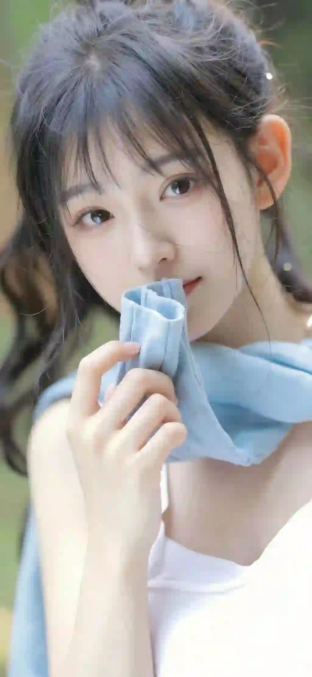 长发美女 清纯 青春洋溢 