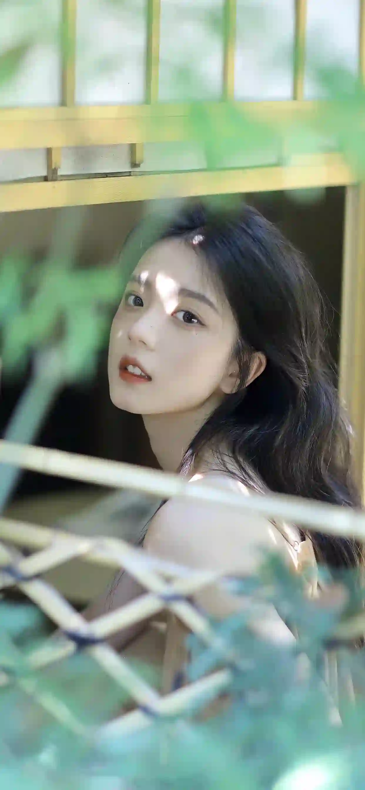 清纯美女 户外写真 