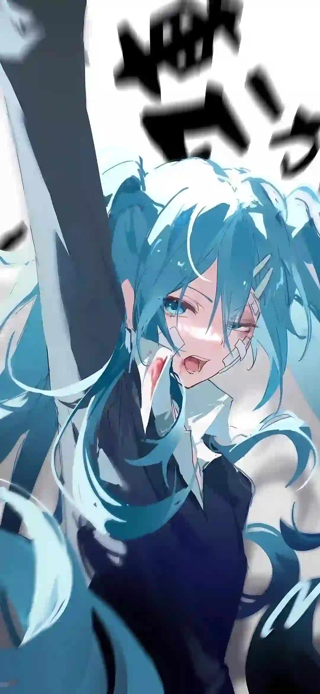 初音未来 战斗 动漫女孩