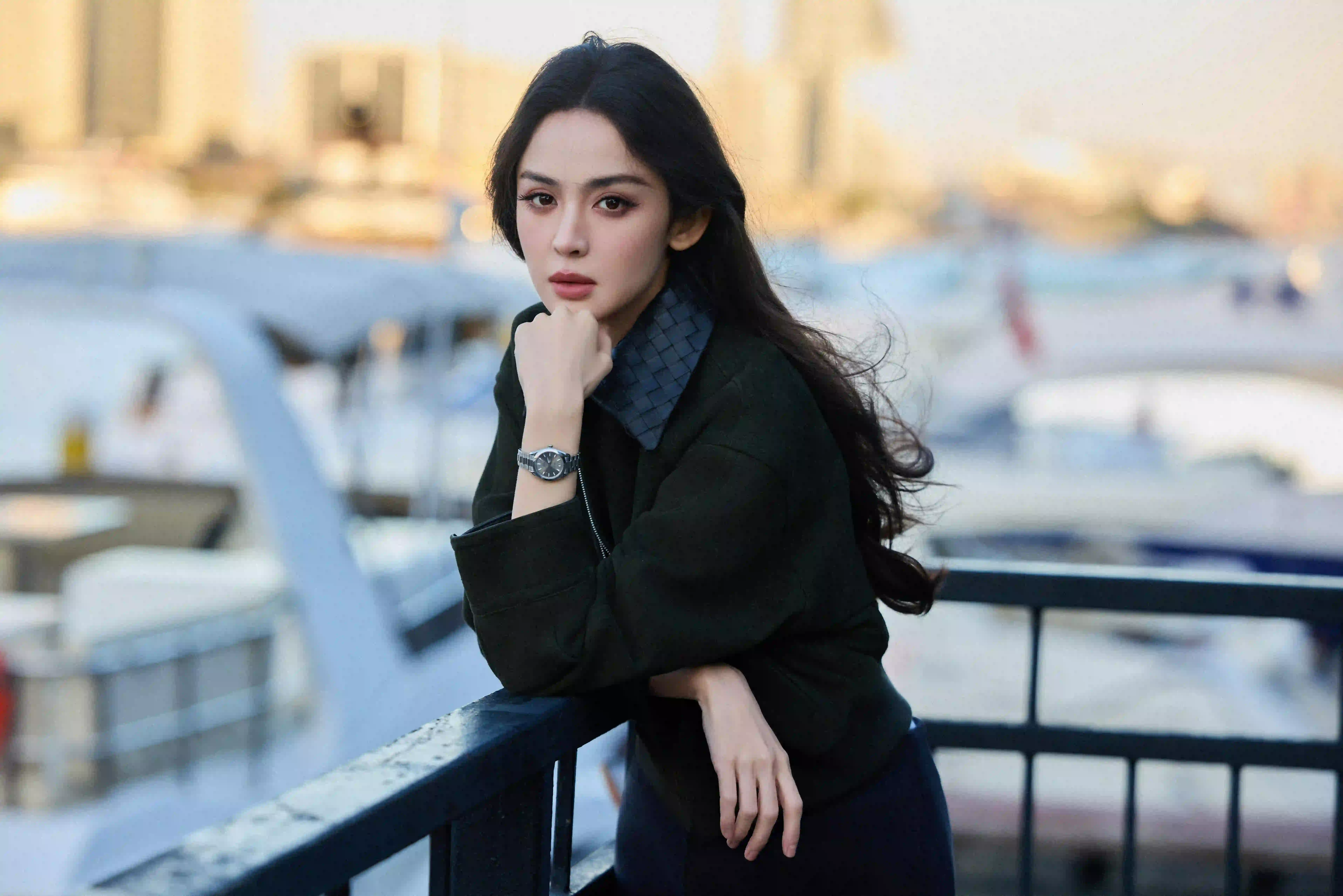 古力娜扎 长发性感美女 个性 