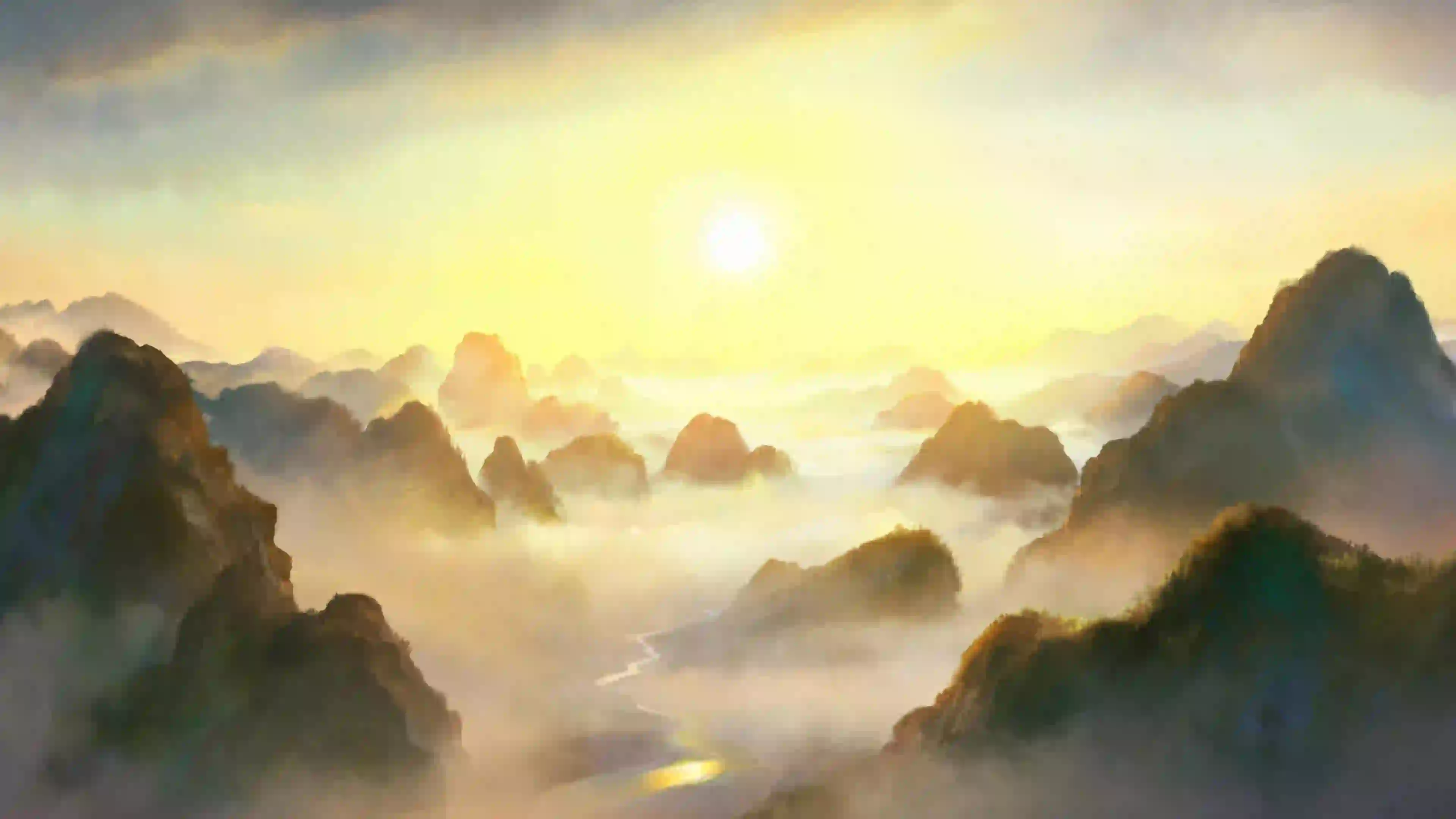 浪浪山小妖怪  太阳 唯美风景 影视