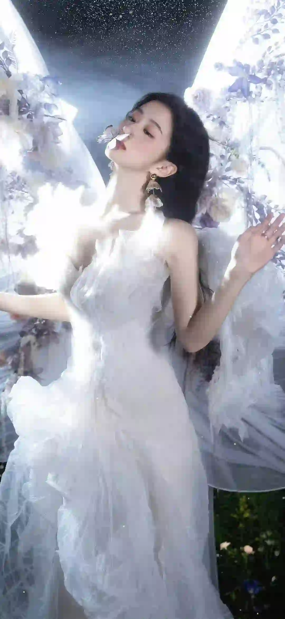 梦中婚礼 长发白裙美女