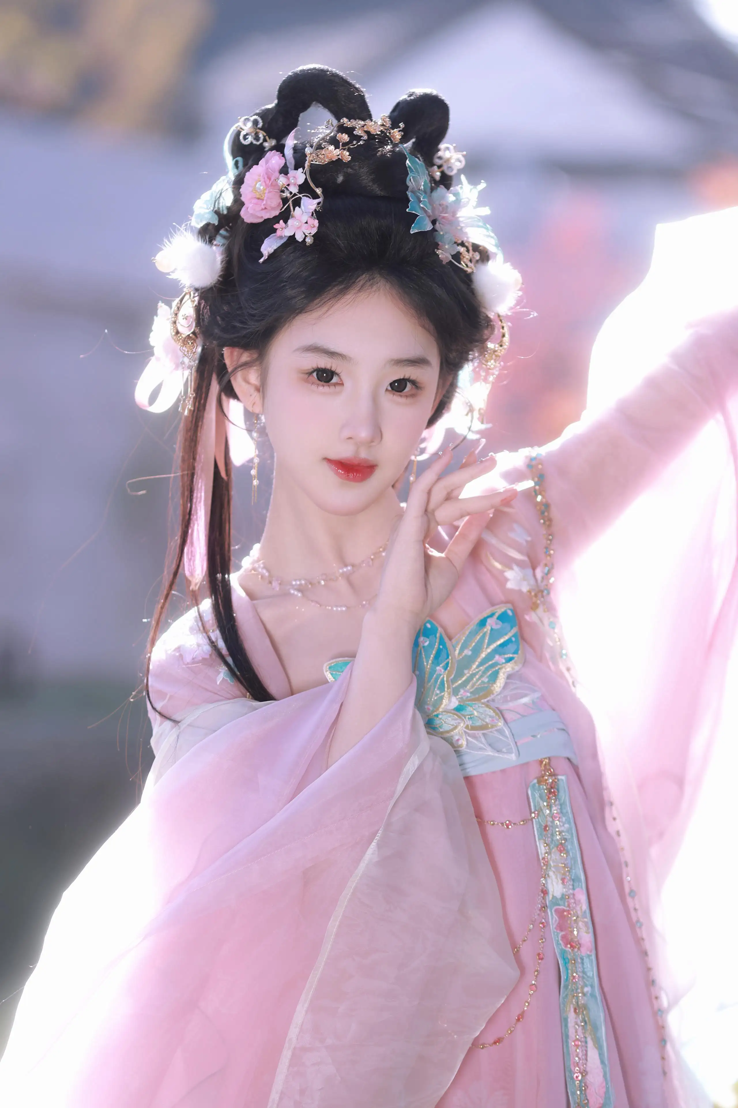 黄玉瑶国风大典4K美女手机壁纸