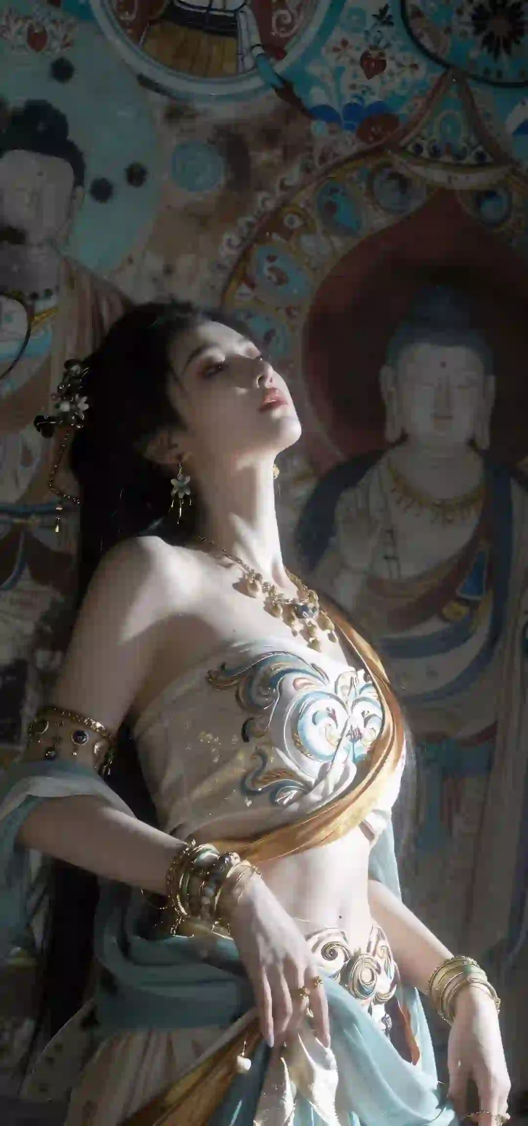 古风汉服 长发性感美女 