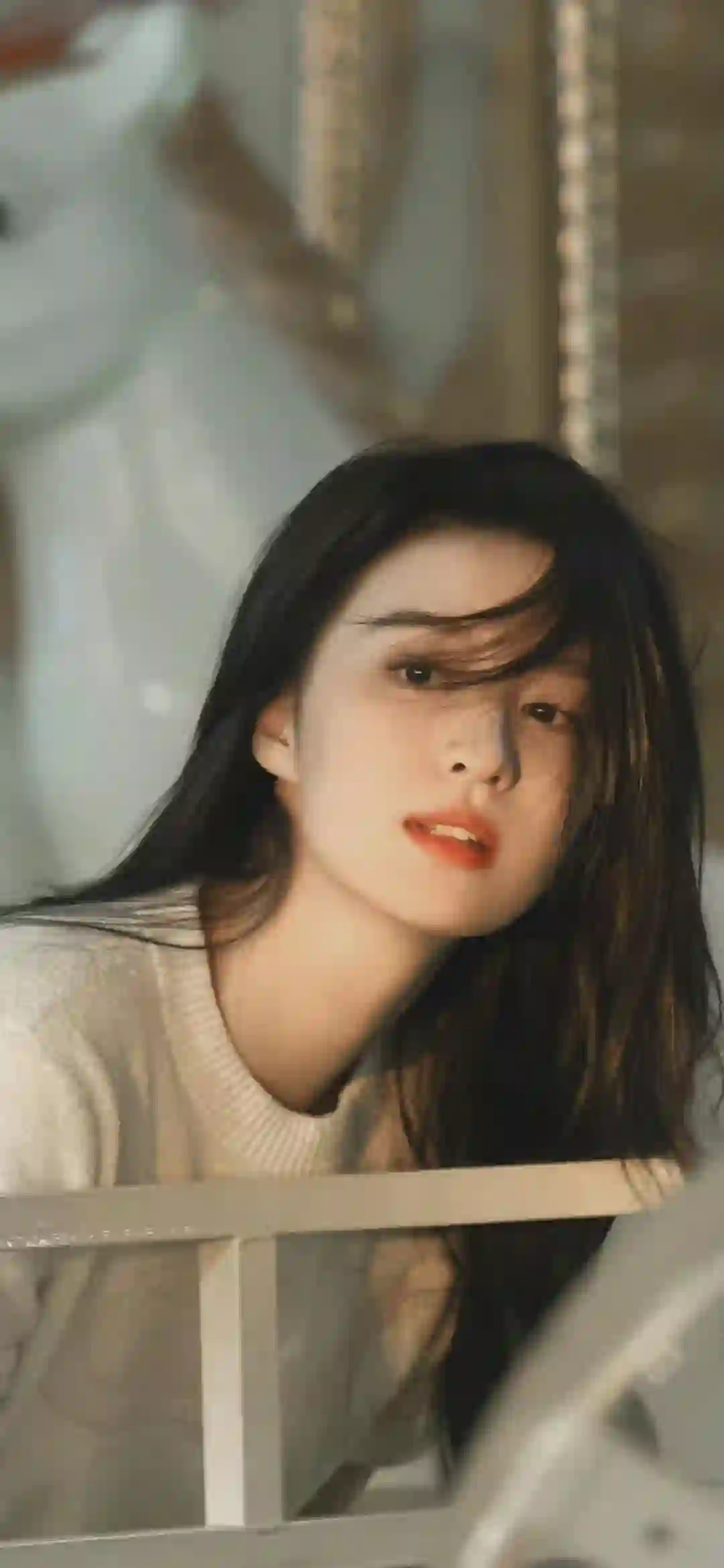 长发女孩 居家写真 清纯女孩