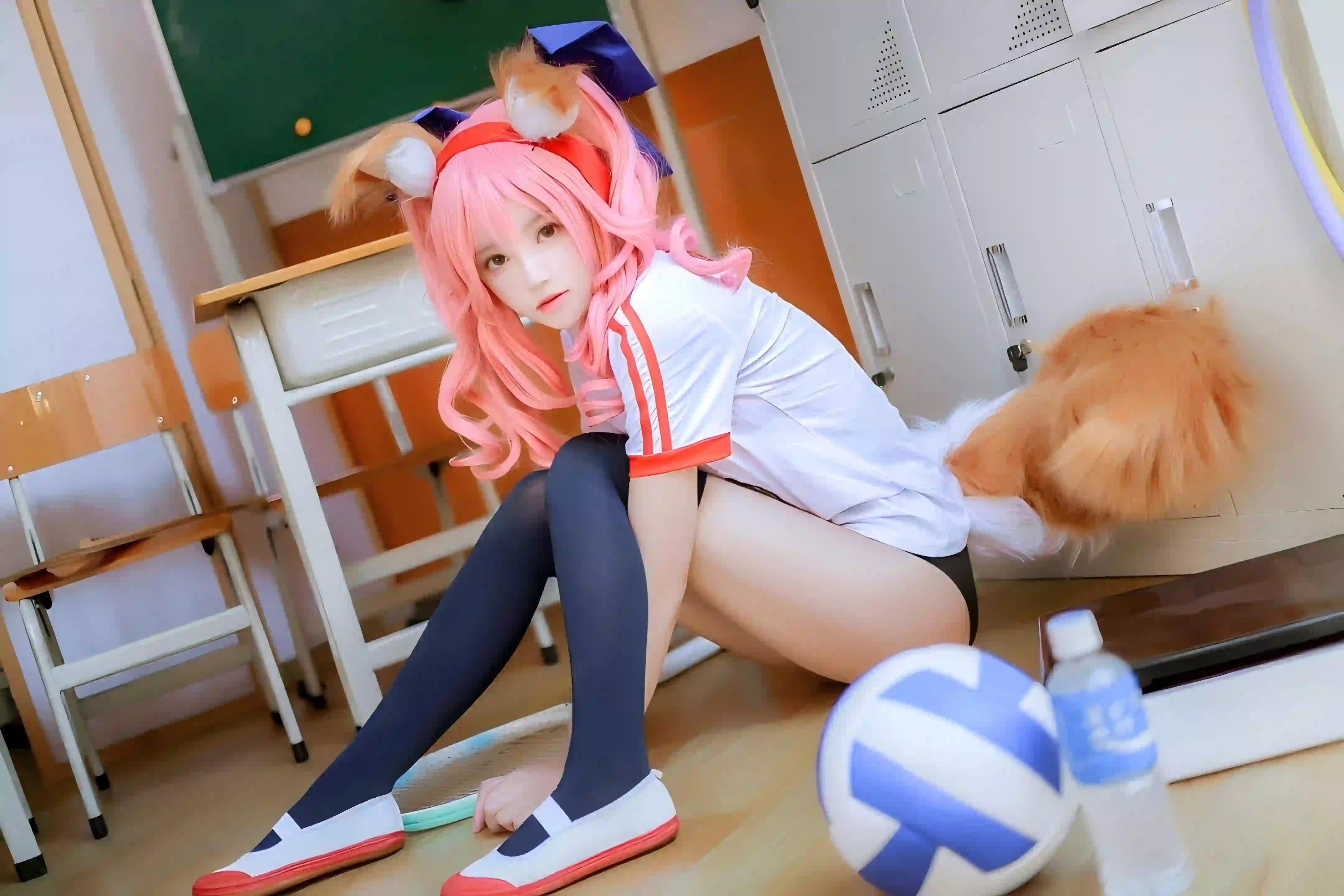 美女 长腿 排球 性感美女