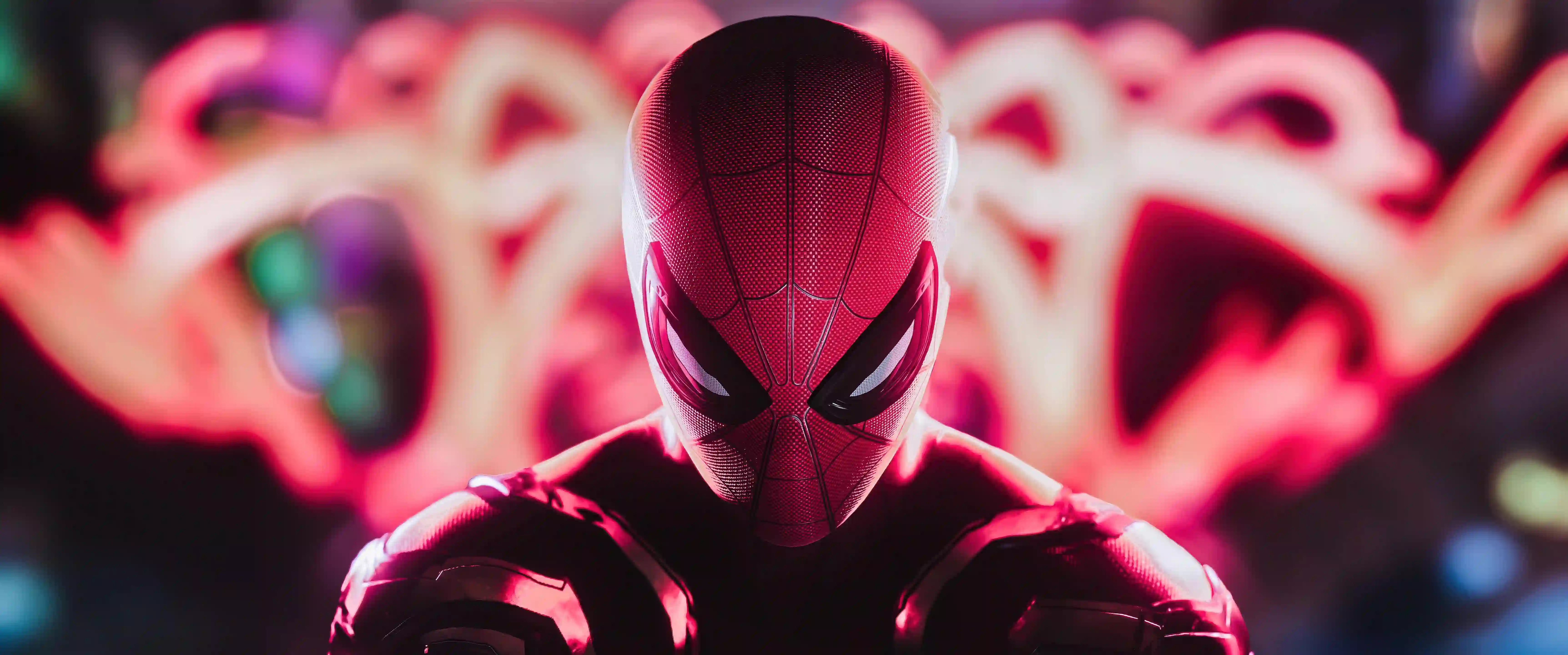 蜘蛛侠 Spider-Man 影视角色 绚烂背景