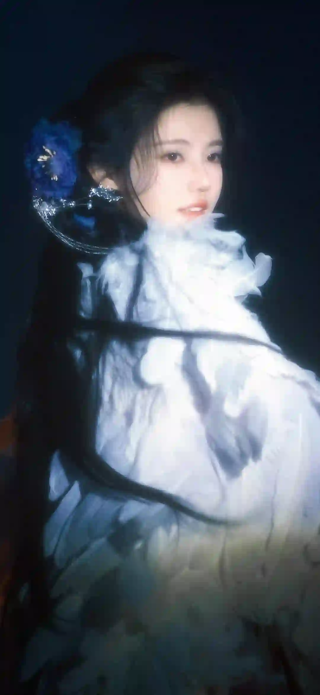 光影 清纯美女 白色场景 唯美