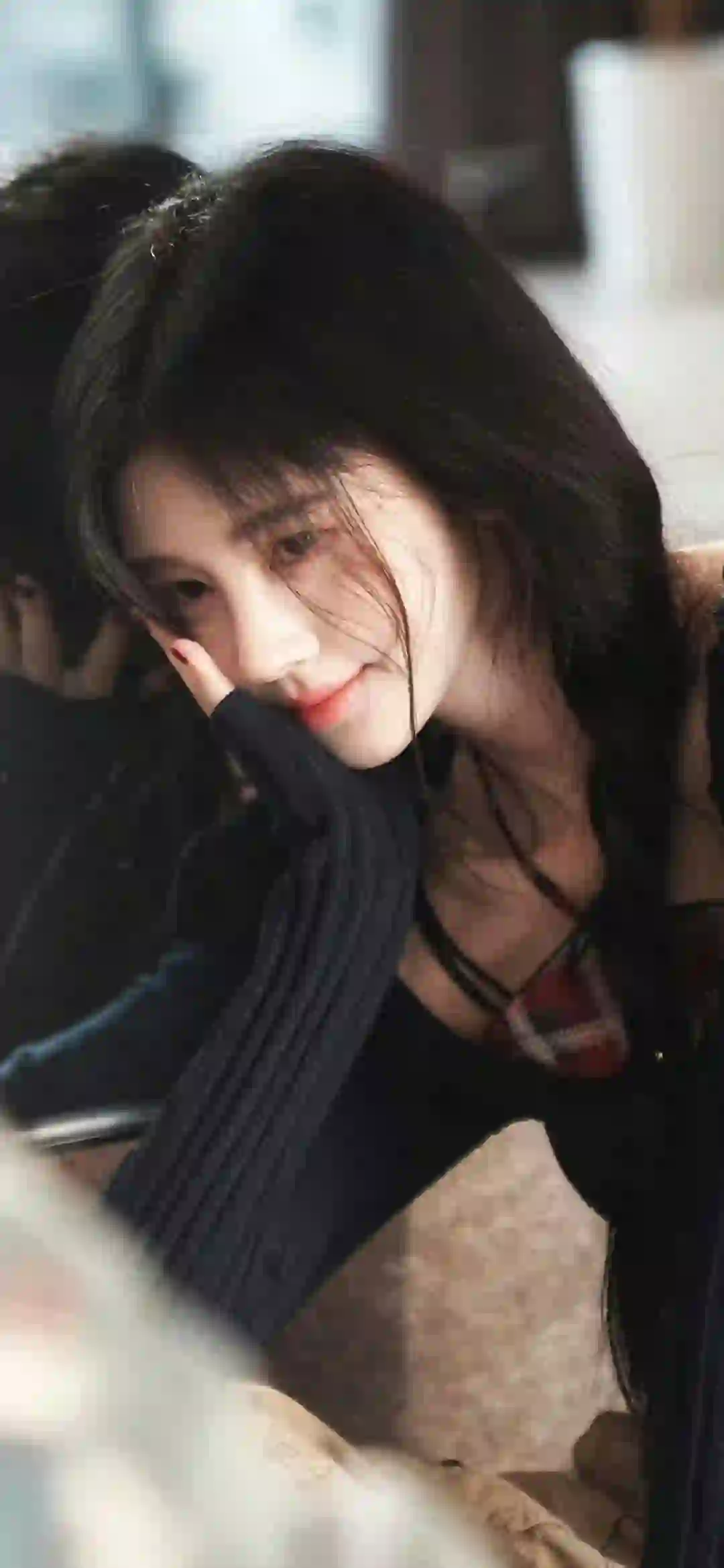 鞠婧祎 长发美女 清纯女孩