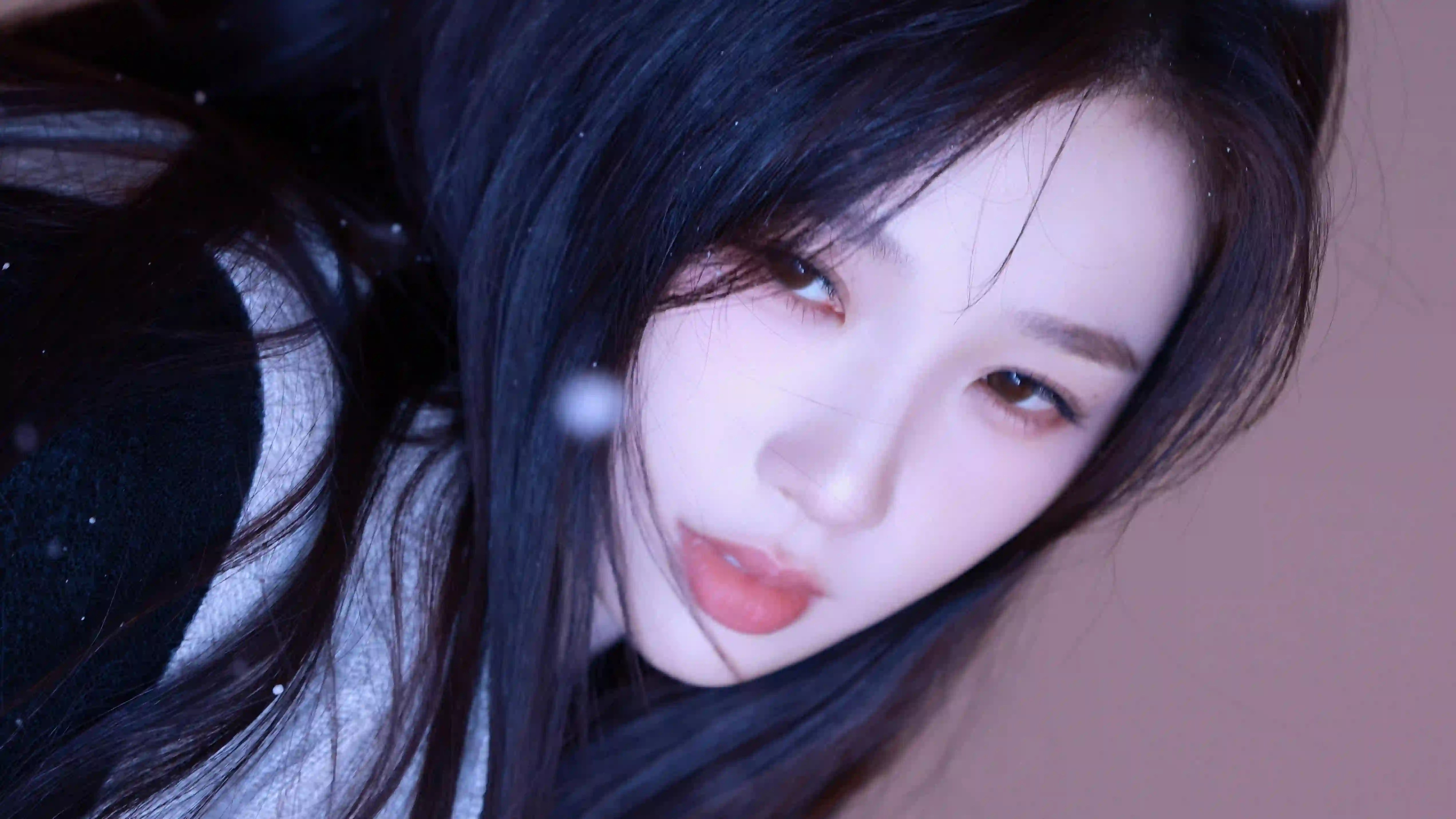 长发美女 明星 5k 虞书欣