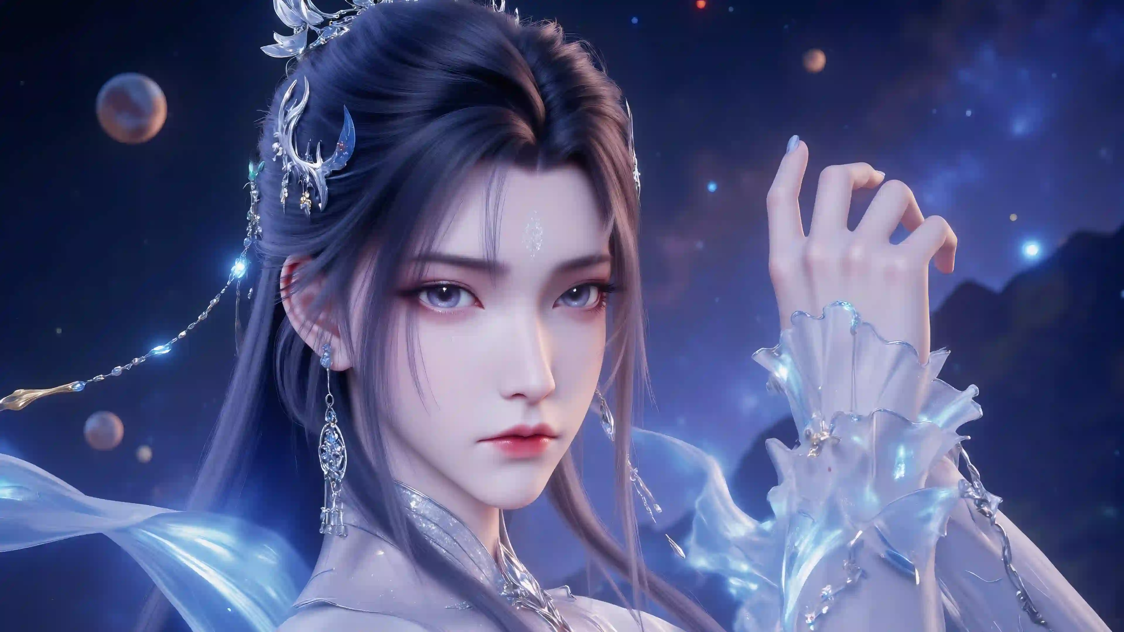 诛仙角色 陆雪琪 长发美女 冰冷仙子 影视 二次元