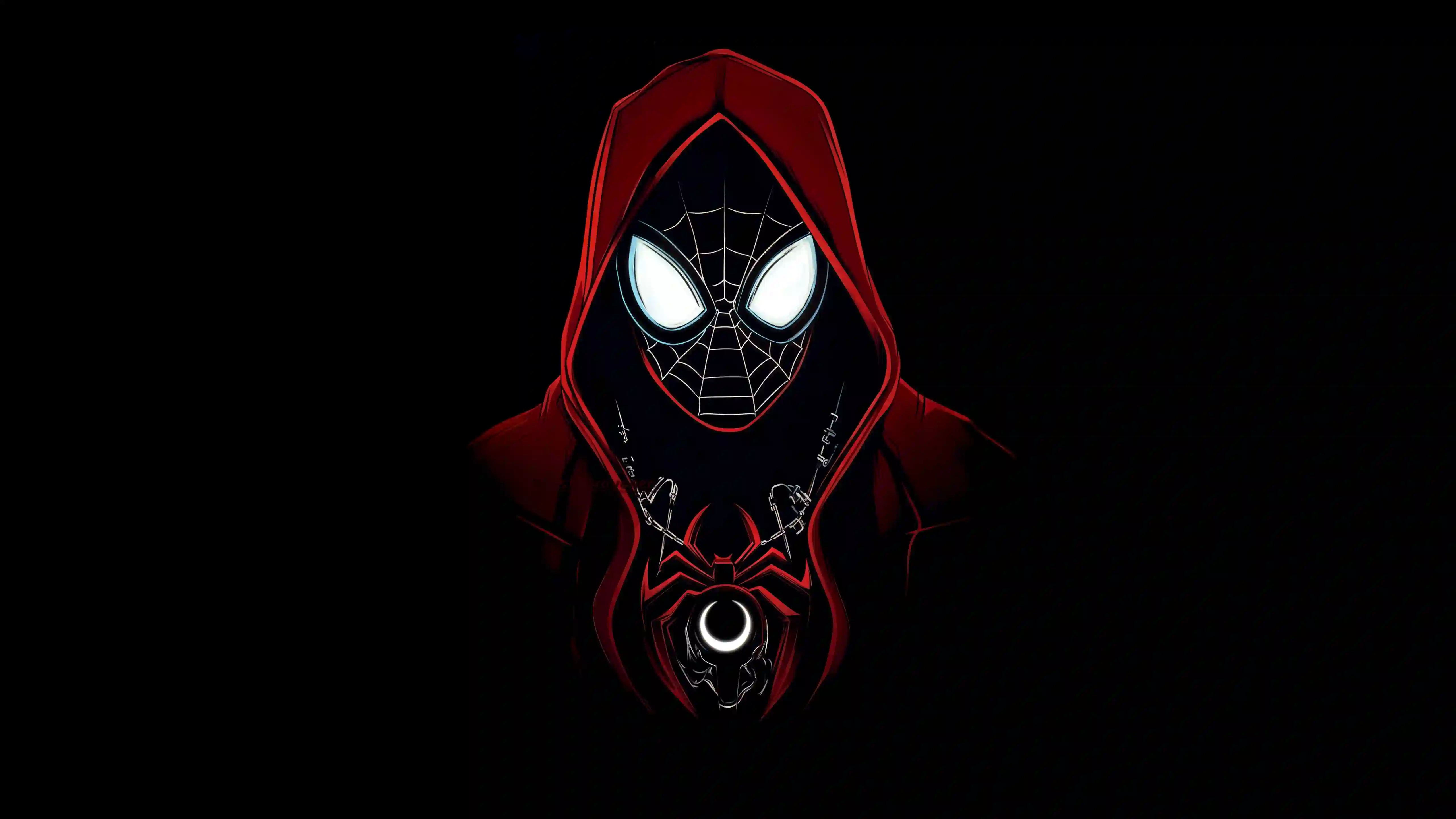发光的眼睛 红色外套 蜘蛛侠 科技 科幻 Spider-Man