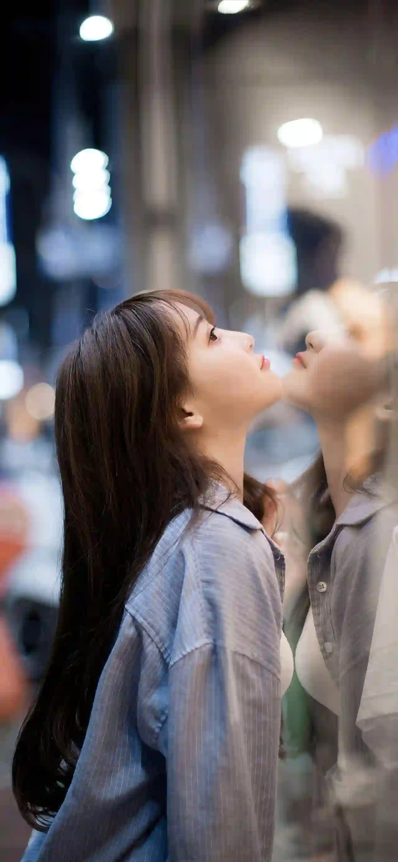 美女 长发美女 唯美 户外 清纯 甜美
